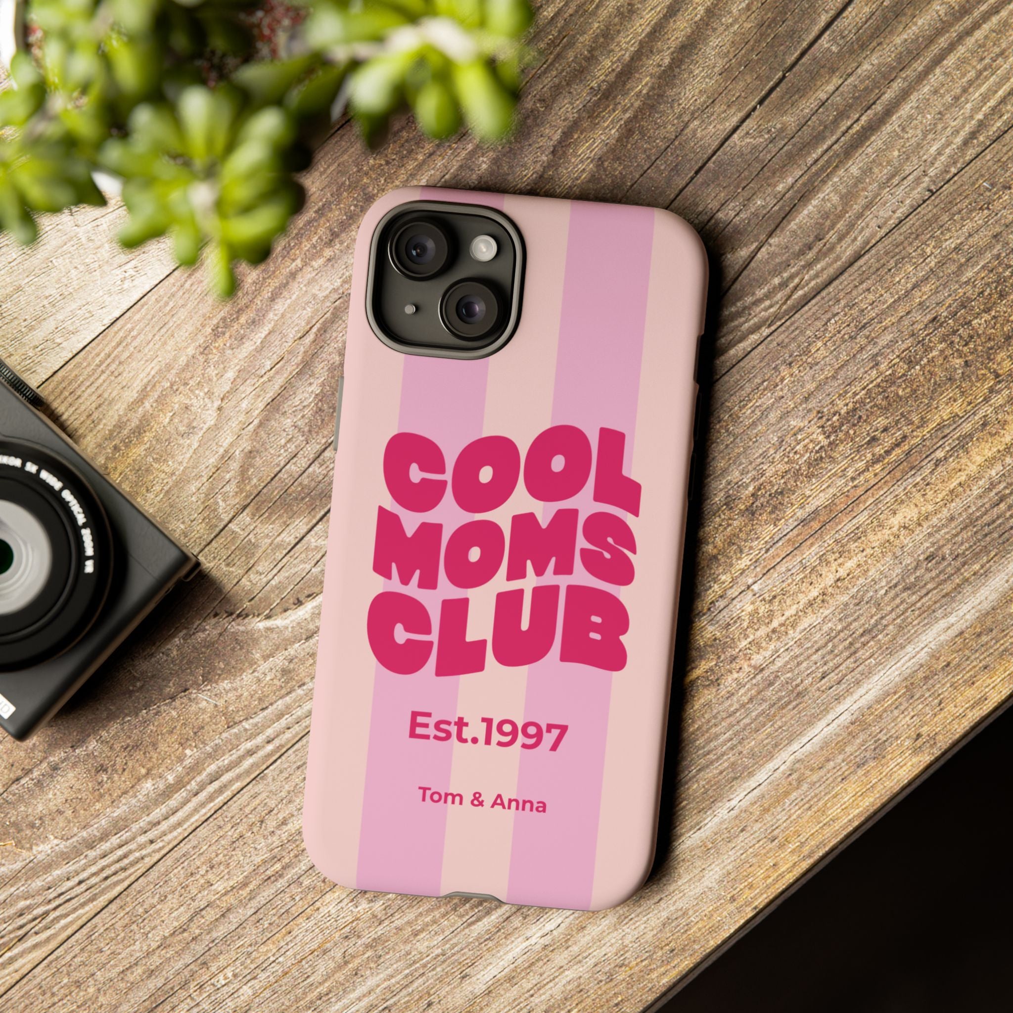Phone Case Cool Moms Club & Names of children