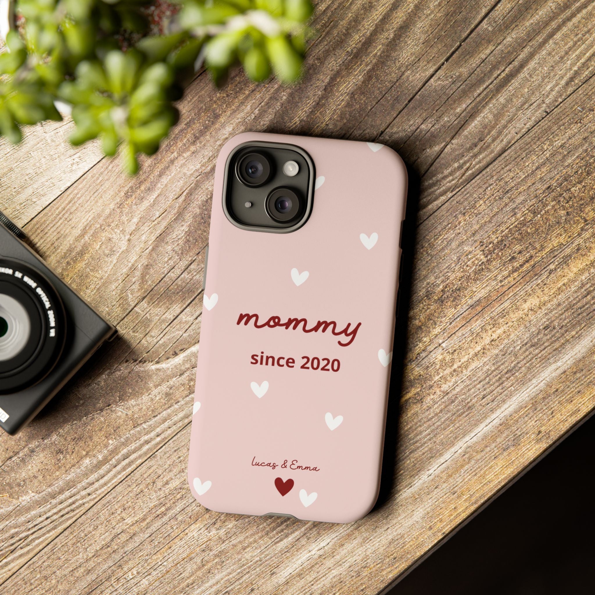 AUS - Phone Case Mommy or Grandma Since with Date & Names