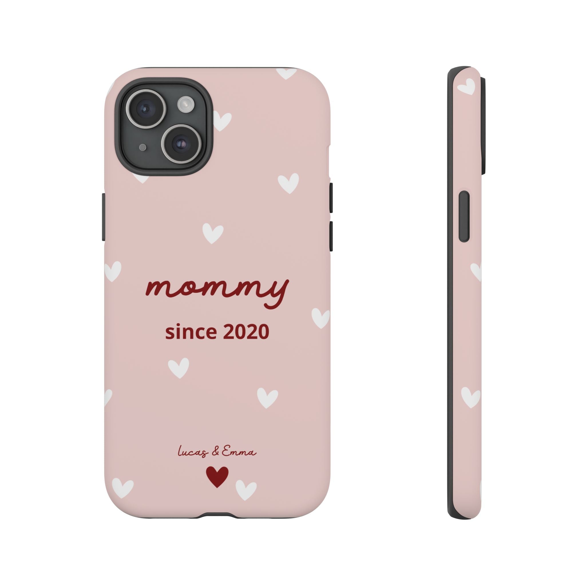 AUS - Phone Case Mommy or Grandma Since with Date & Names