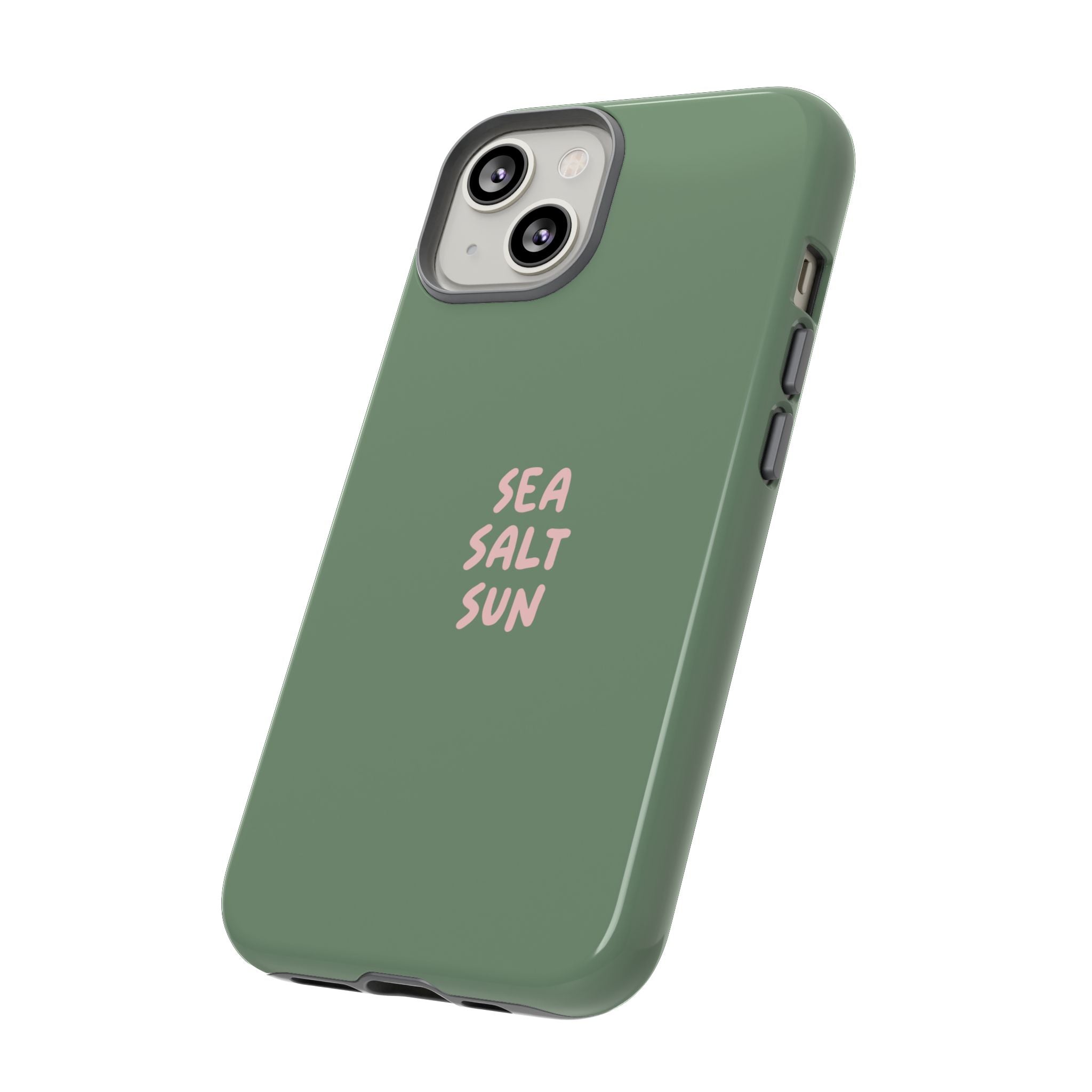 AUS - Phone Case Green color with custom text