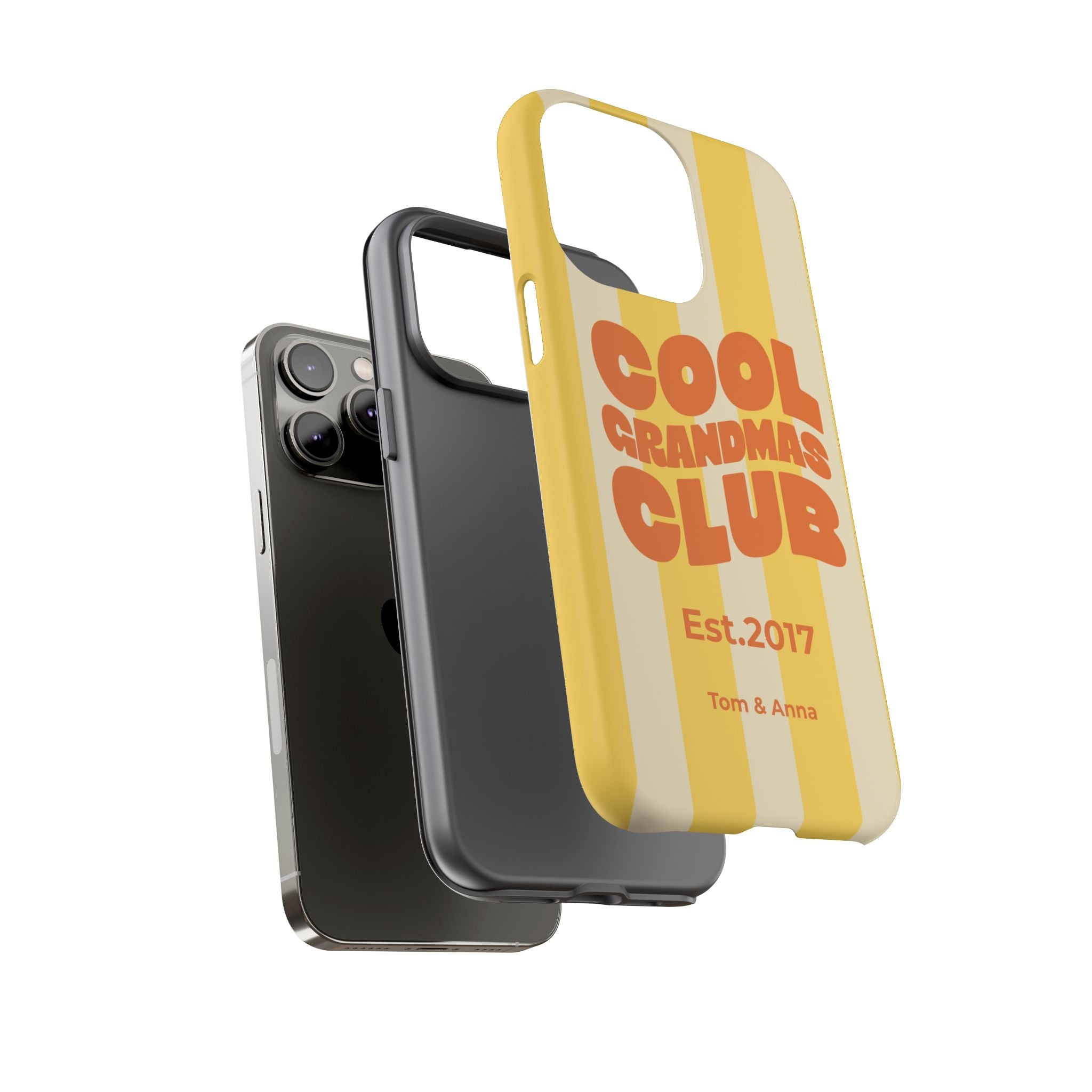 AUS - Phone Case Cool Grandmas Club & Names of children