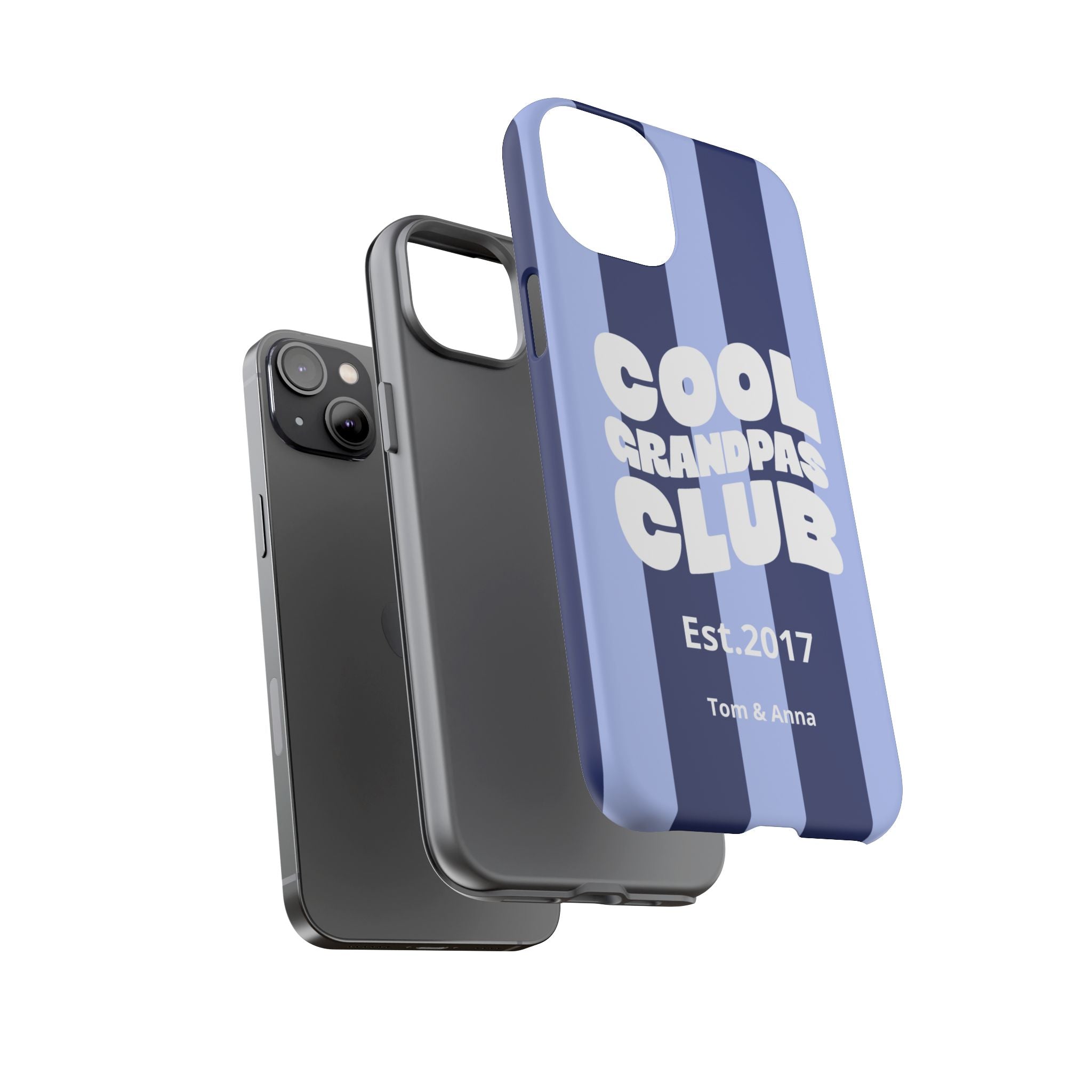 Phone Case Cool Grandpas Club & Names of grandchildren