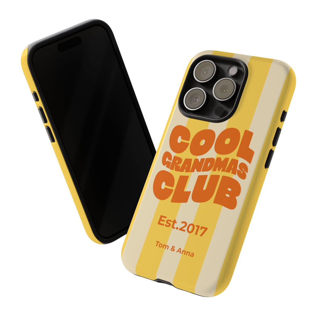 AUS - Phone Case Cool Grandmas Club & Names of children