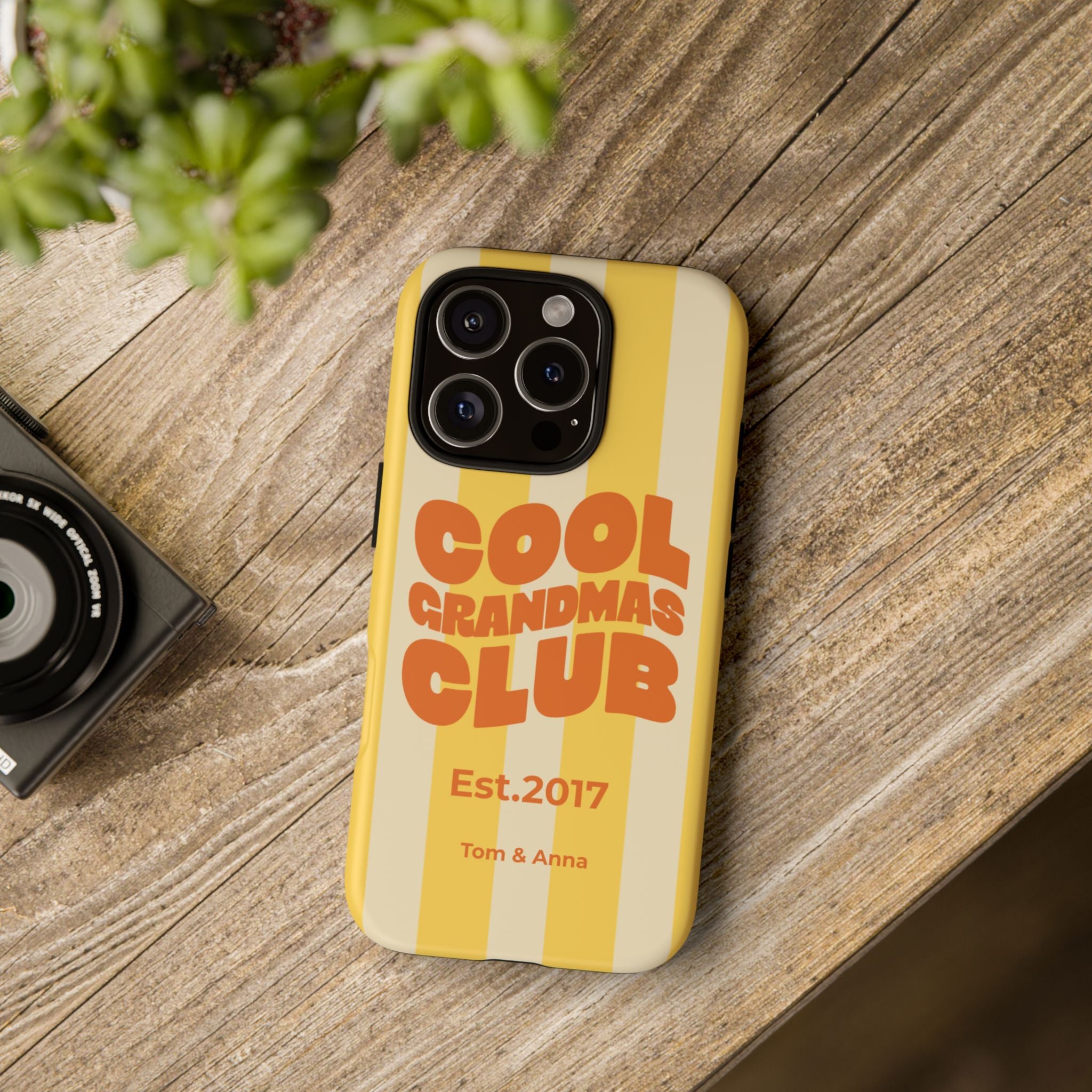 AUS - Phone Case Cool Grandmas Club & Names of children
