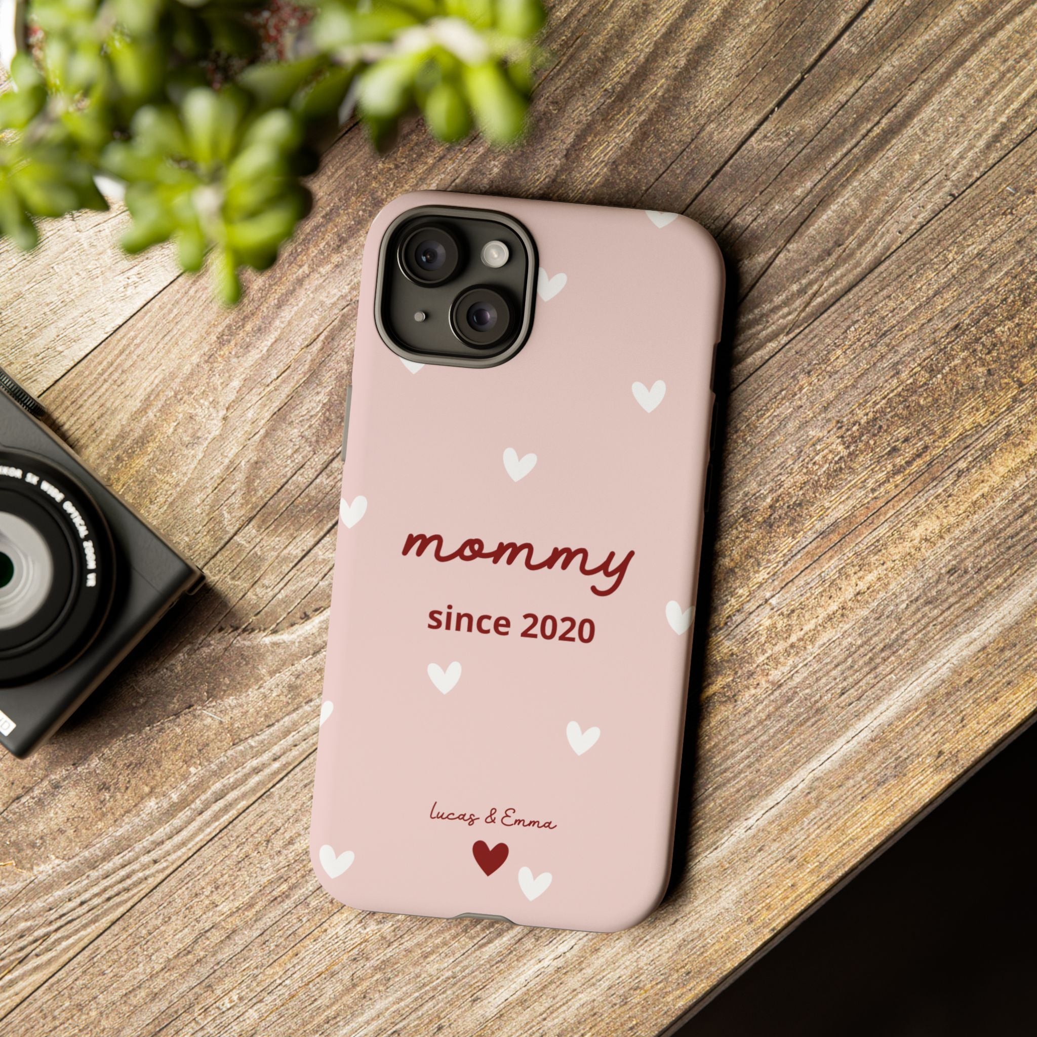AUS - Phone Case Mommy or Grandma Since with Date & Names