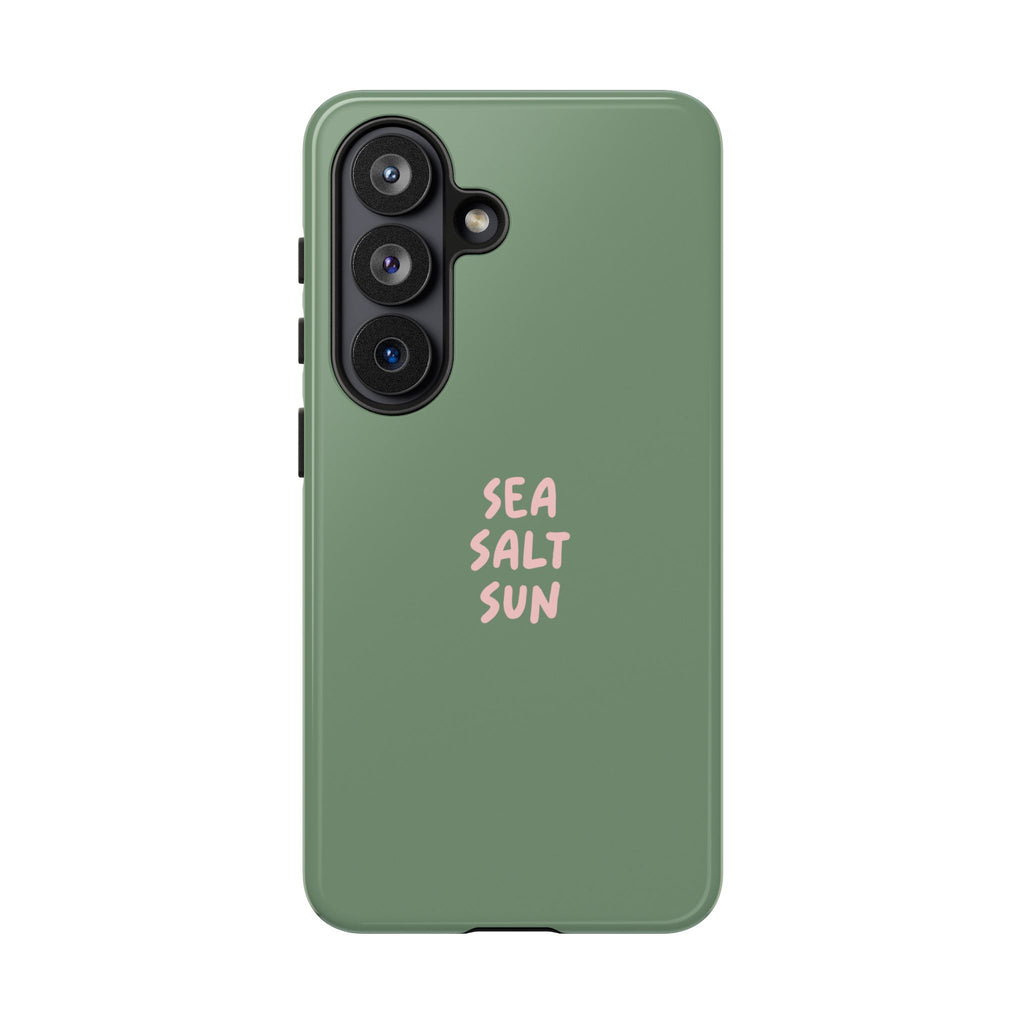 AUS - Phone Case Green color with custom text