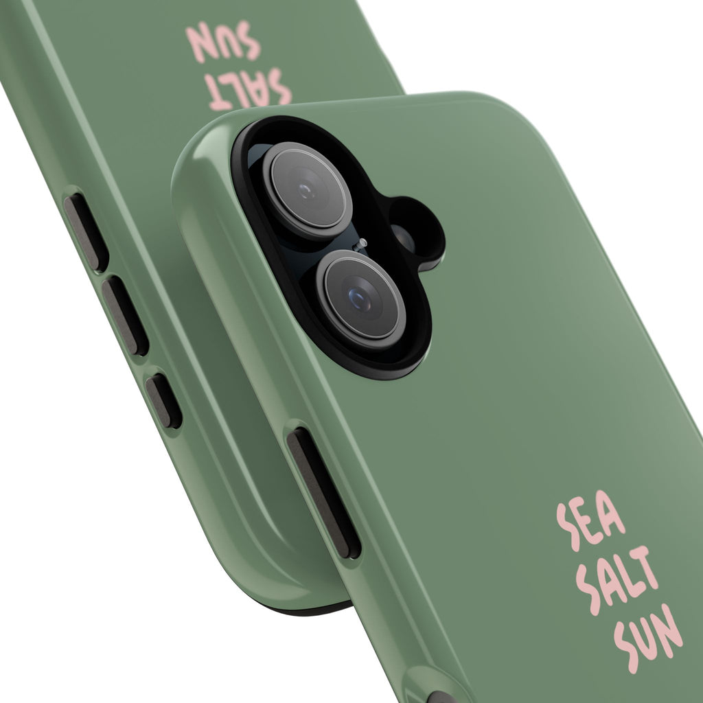AUS - Phone Case Green color with custom text