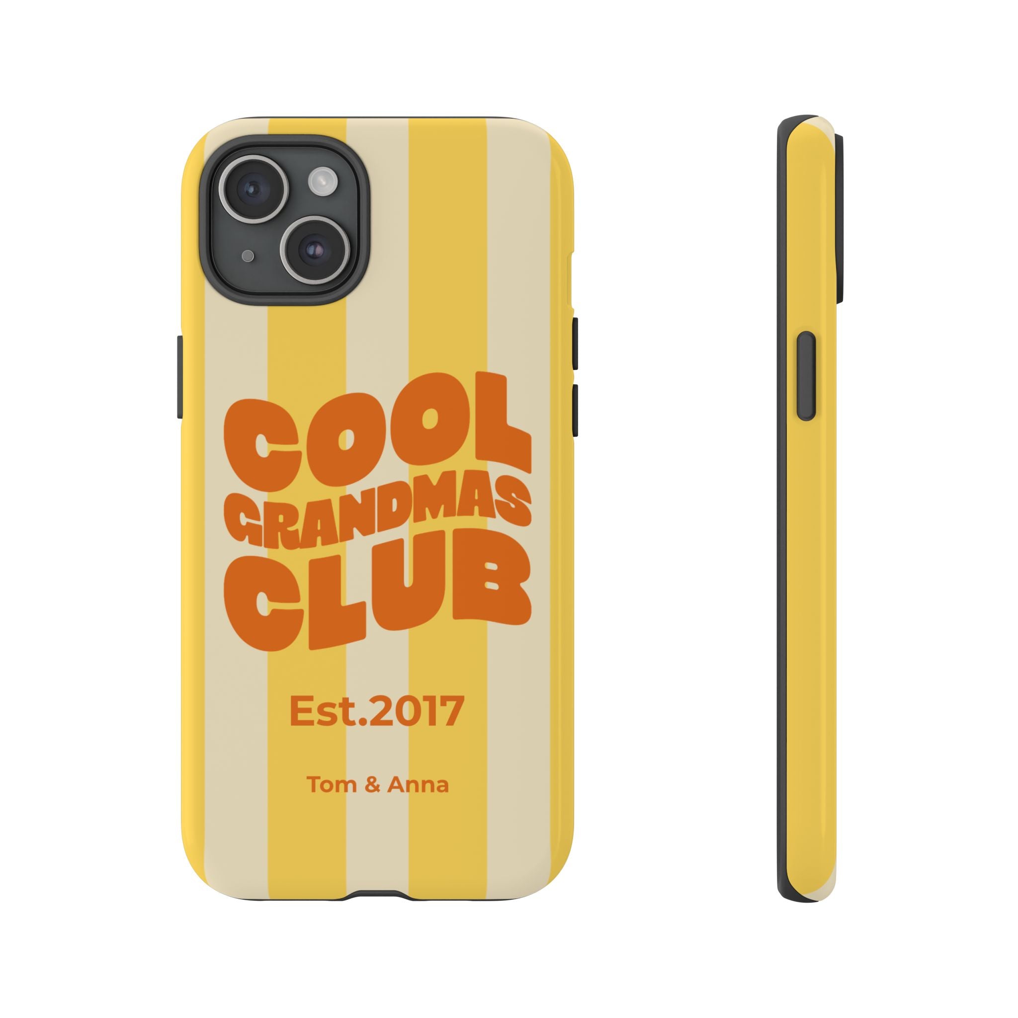 AUS - Phone Case Cool Grandmas Club & Names of children