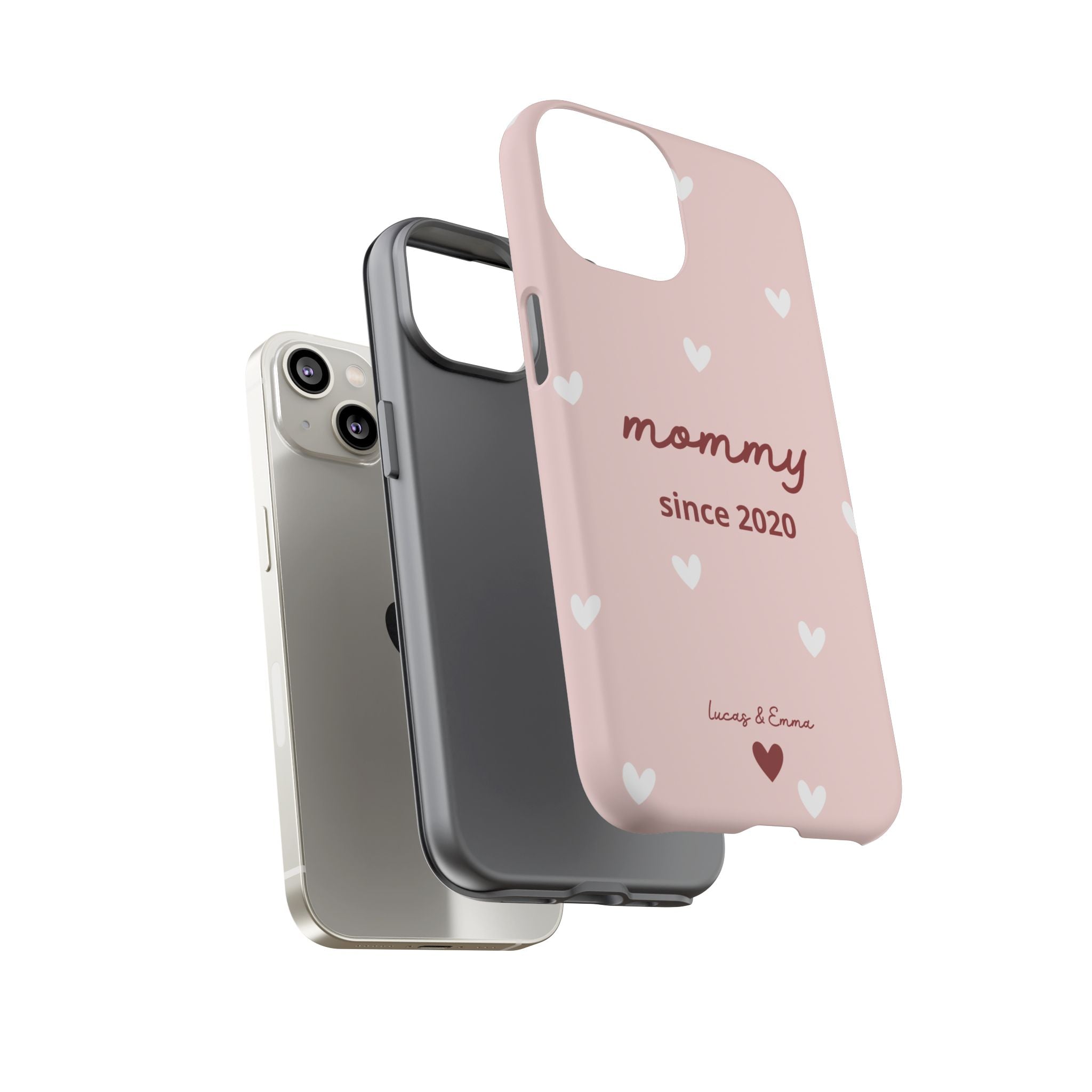 AUS - Phone Case Mommy or Grandma Since with Date & Names