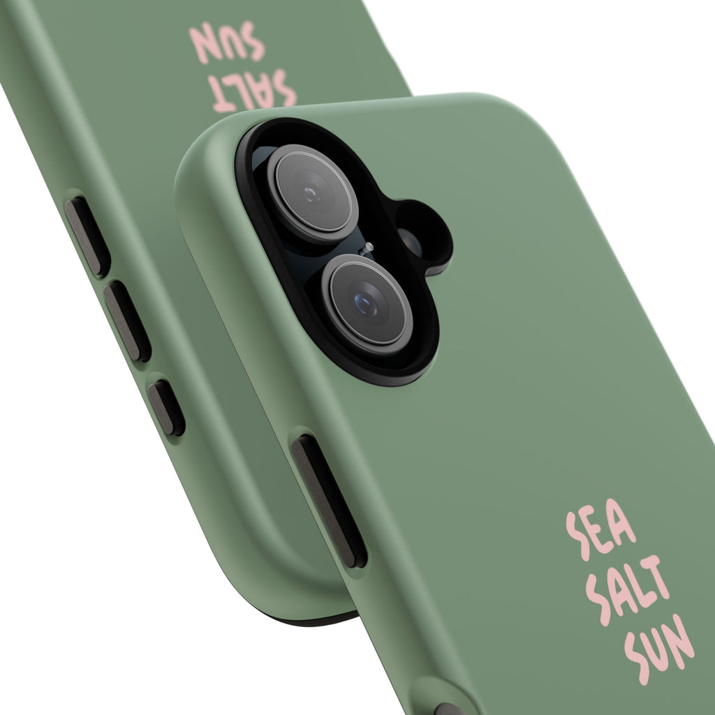 AUS - Phone Case Green color with custom text