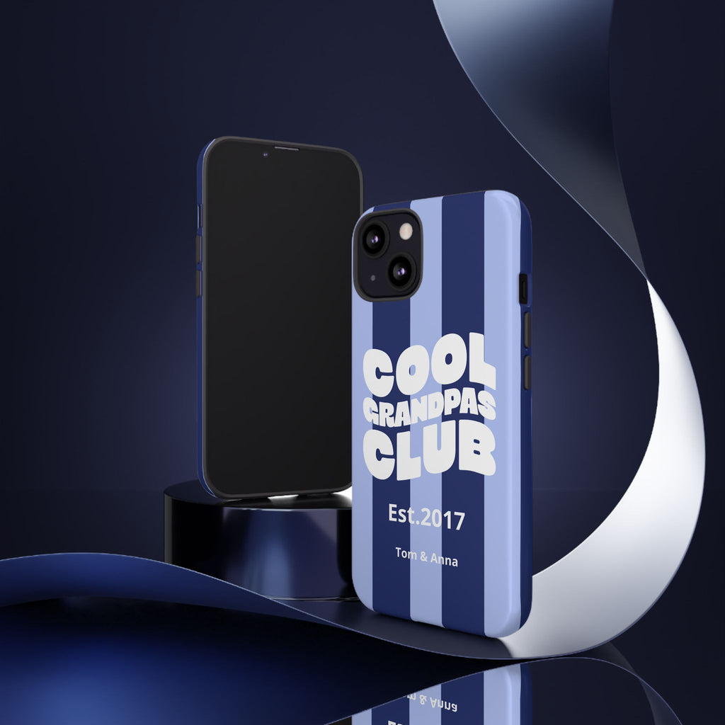 Phone Case Cool Grandpas Club & Names of grandchildren