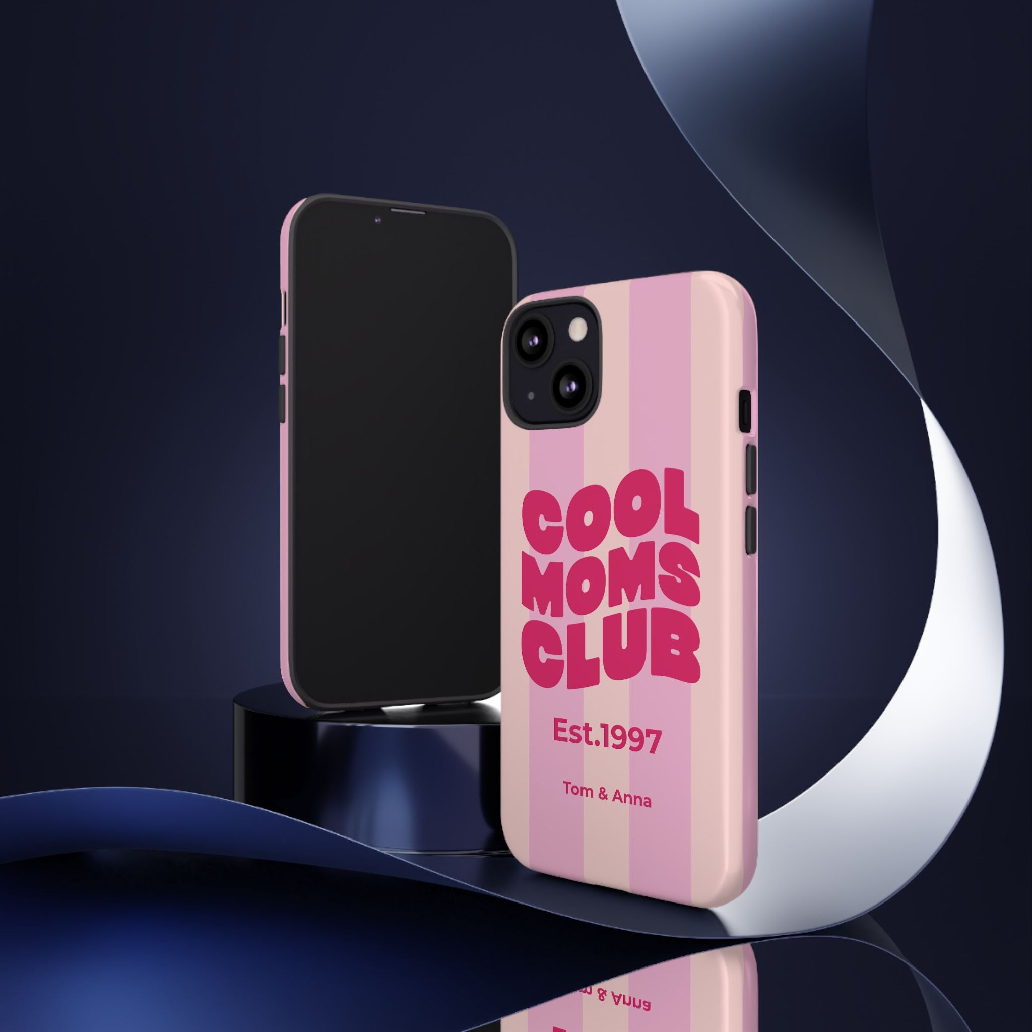 Phone Case Cool Moms Club & Names of children