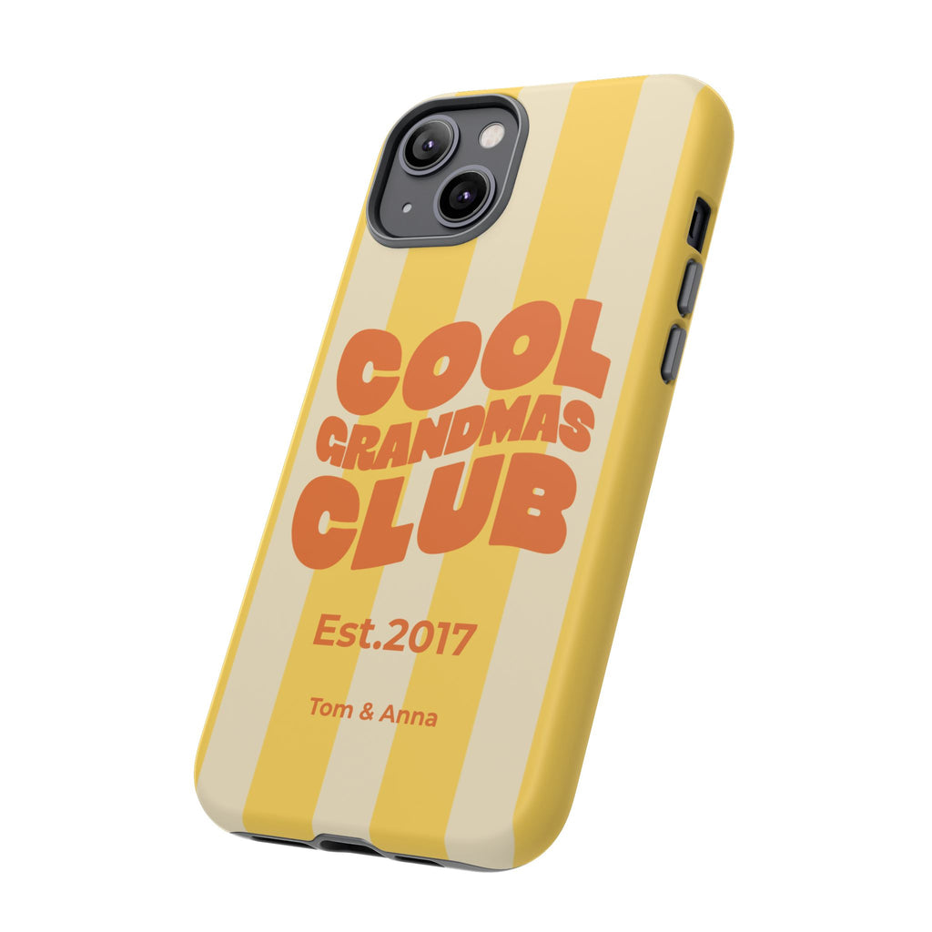 AUS - Phone Case Cool Grandmas Club & Names of children