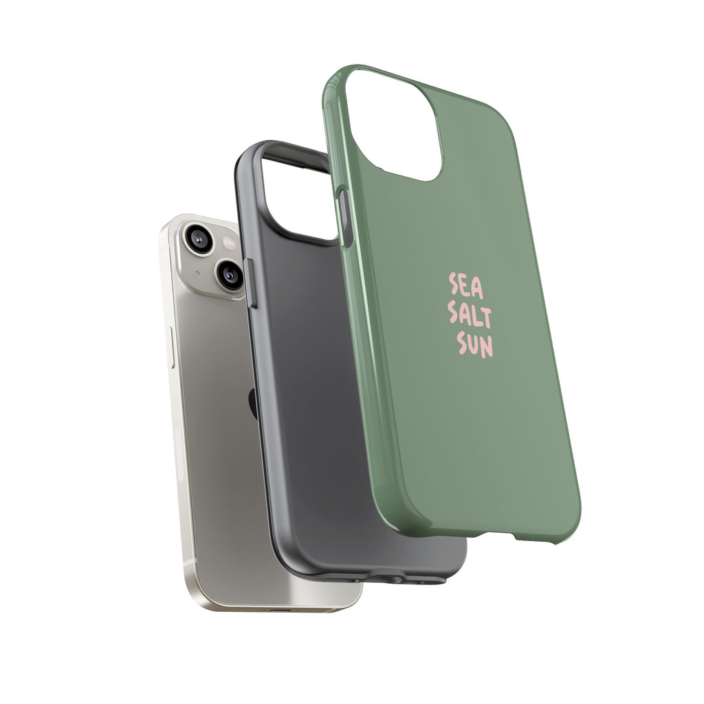 AUS - Phone Case Green color with custom text
