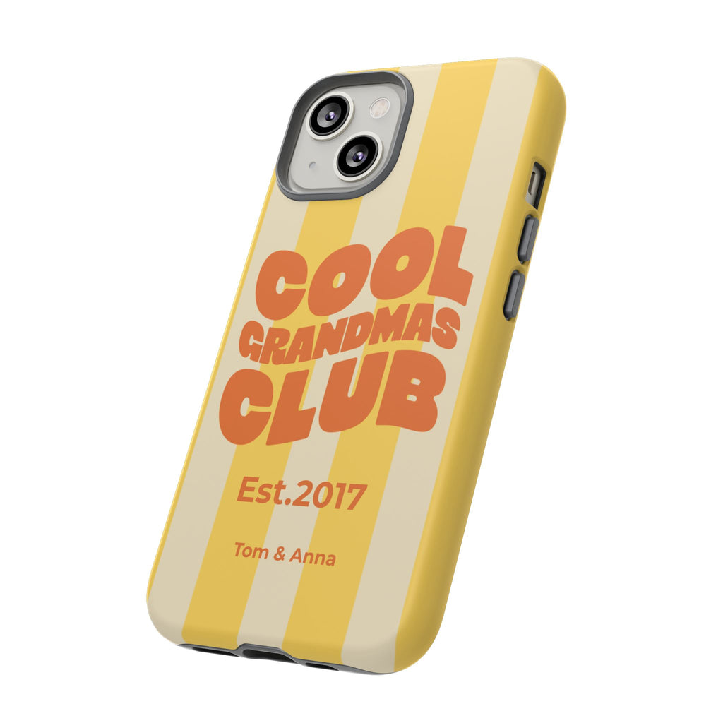 AUS - Phone Case Cool Grandmas Club & Names of children