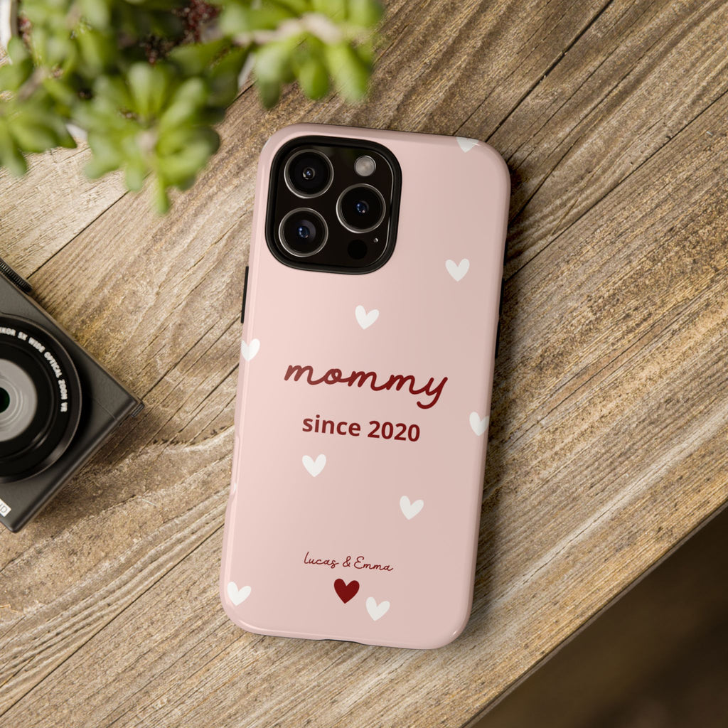 AUS - Phone Case Mommy or Grandma Since with Date & Names