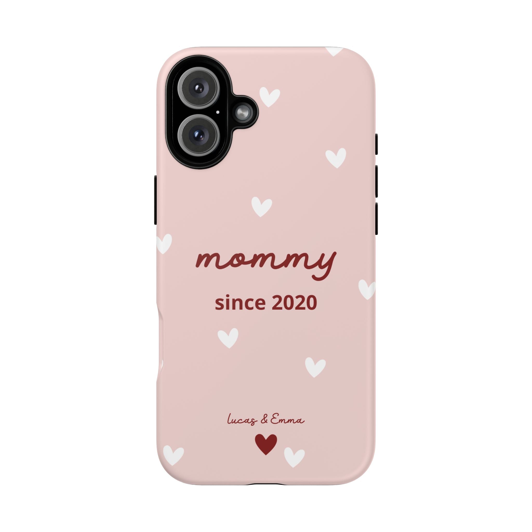 AUS - Phone Case Mommy or Grandma Since with Date & Names