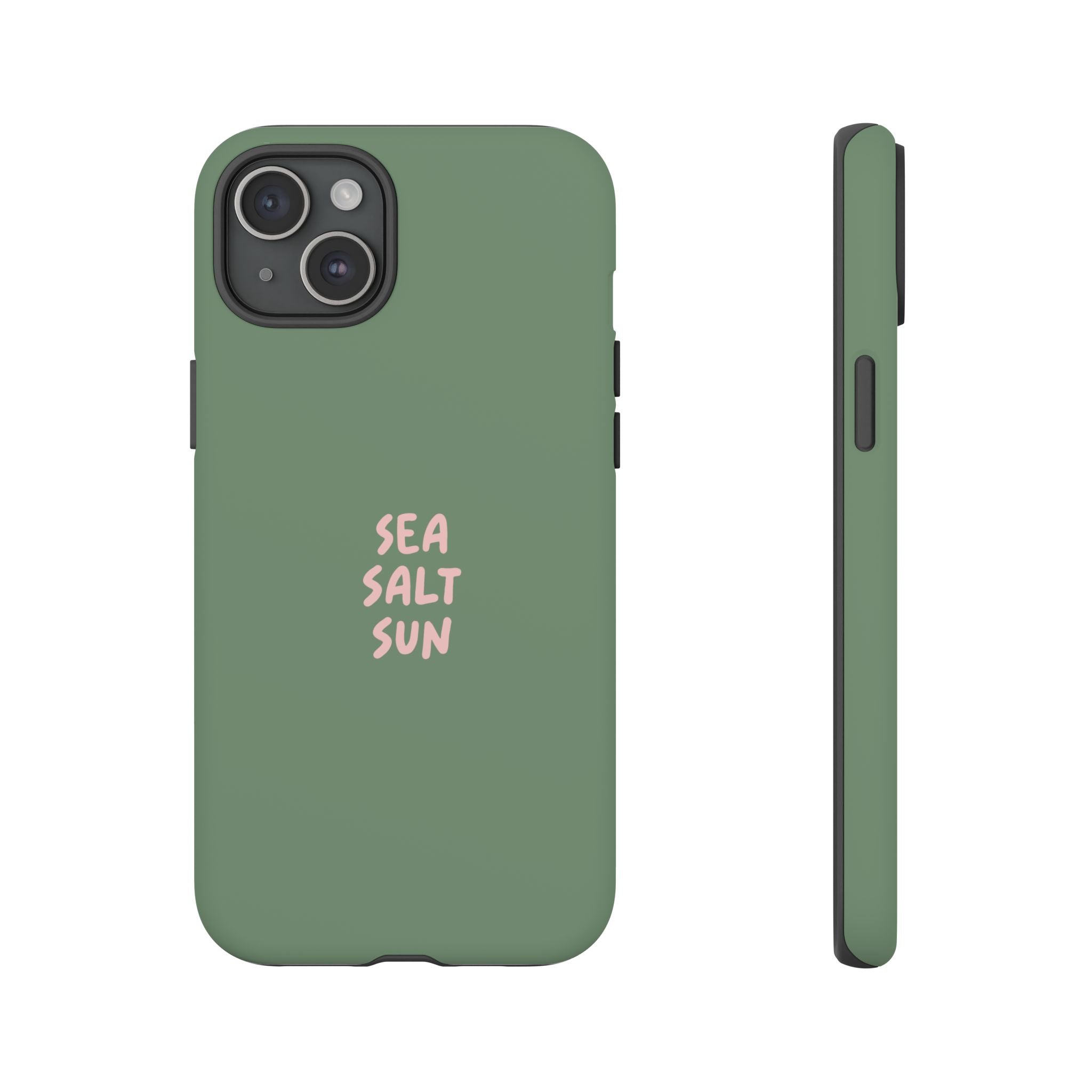 AUS - Phone Case Green color with custom text