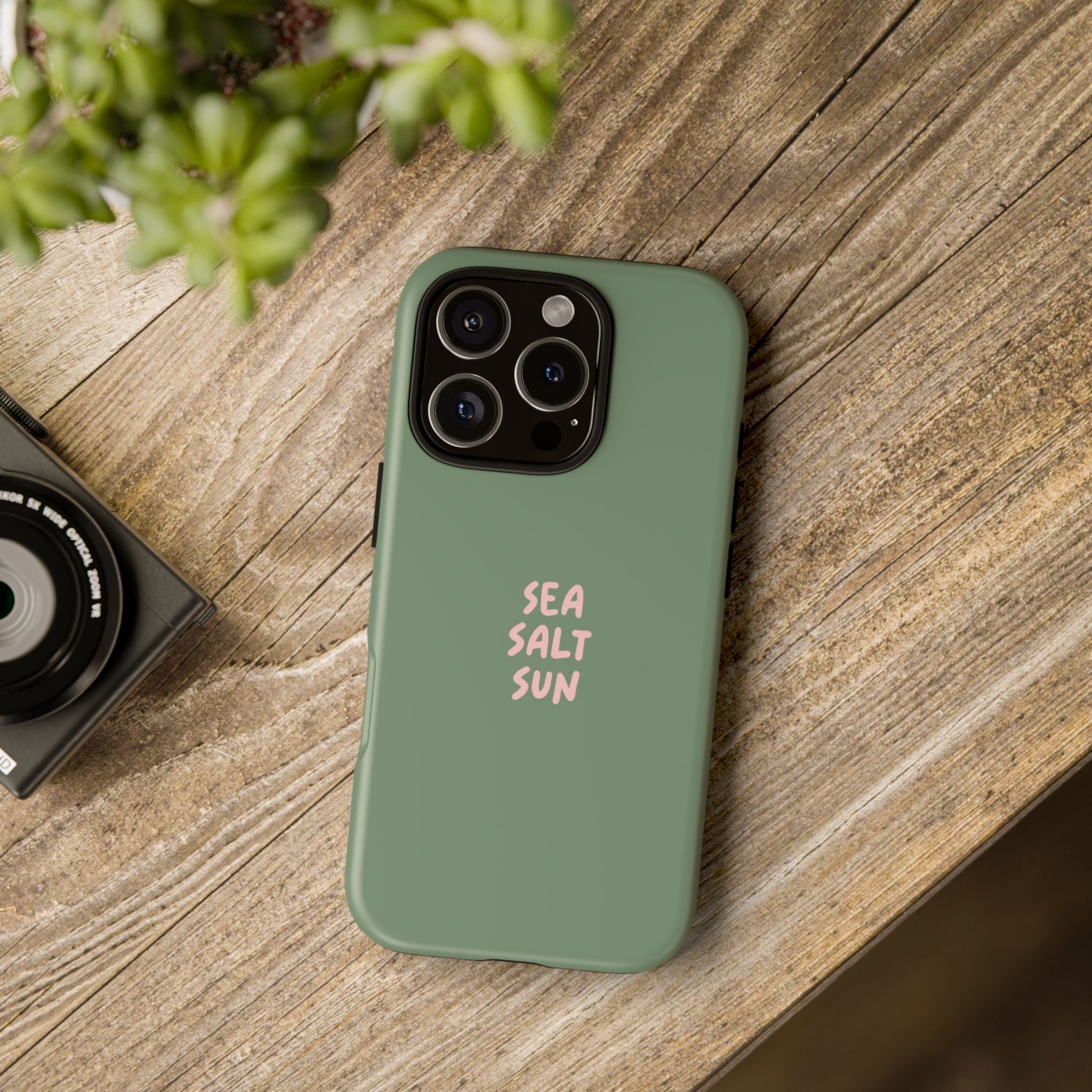 AUS - Phone Case Green color with custom text
