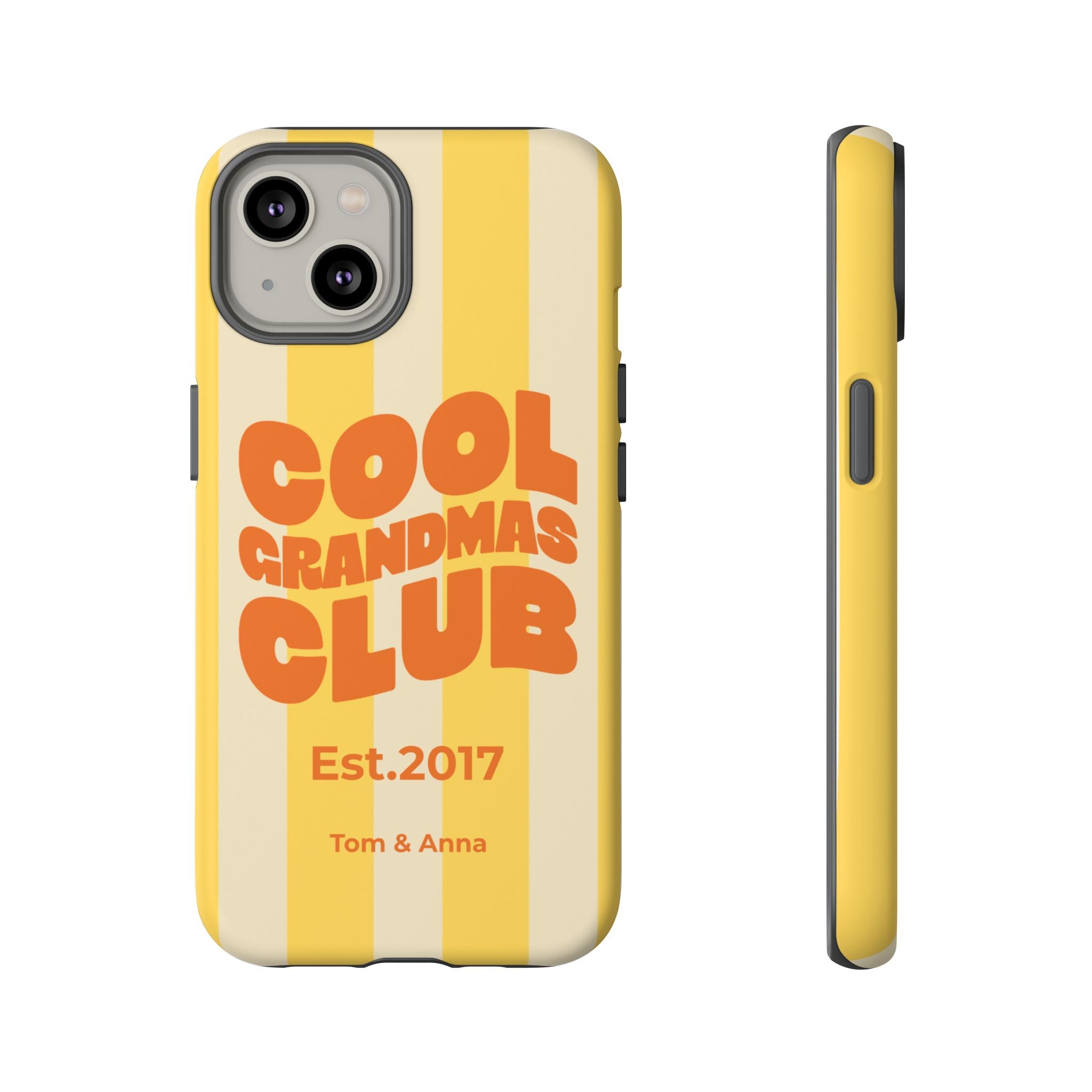 AUS - Phone Case Cool Grandmas Club & Names of children