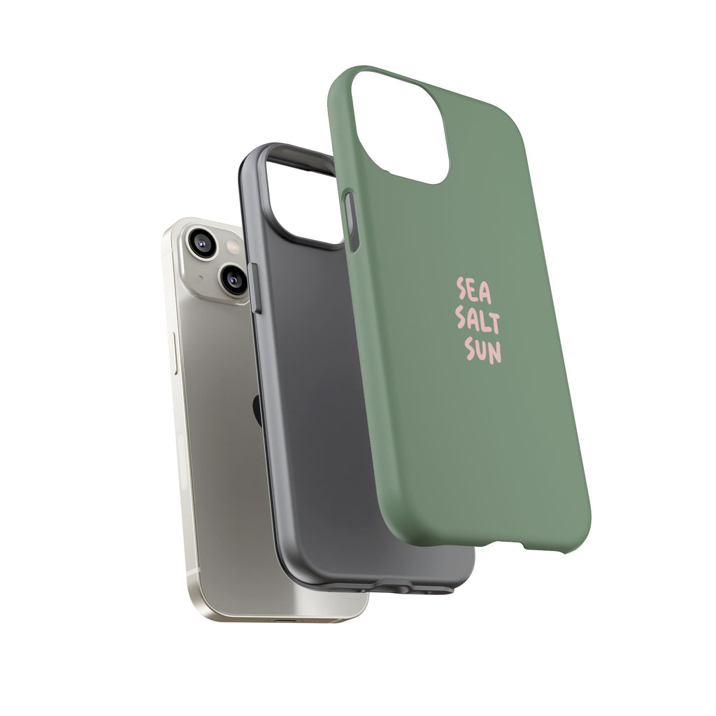 AUS - Phone Case Green color with custom text