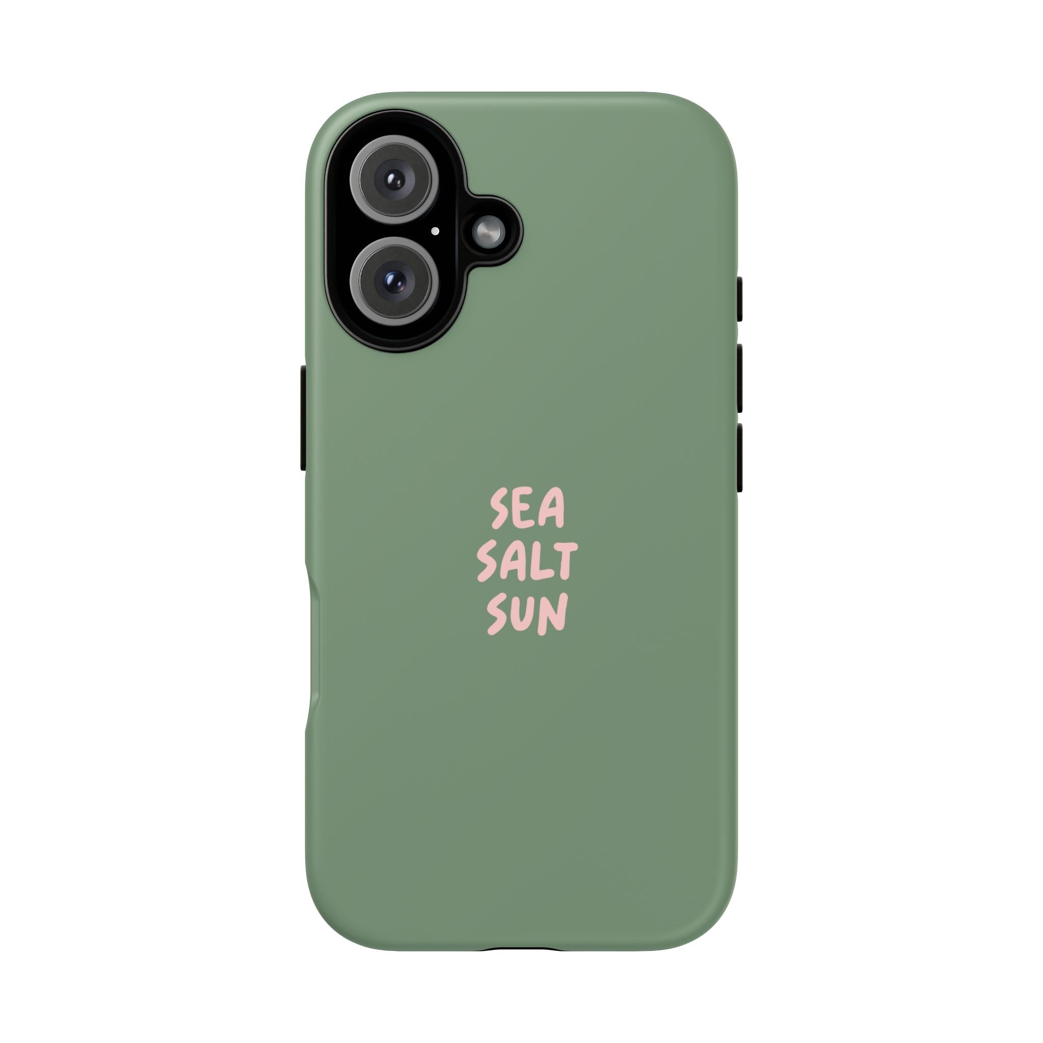 AUS - Phone Case Green color with custom text