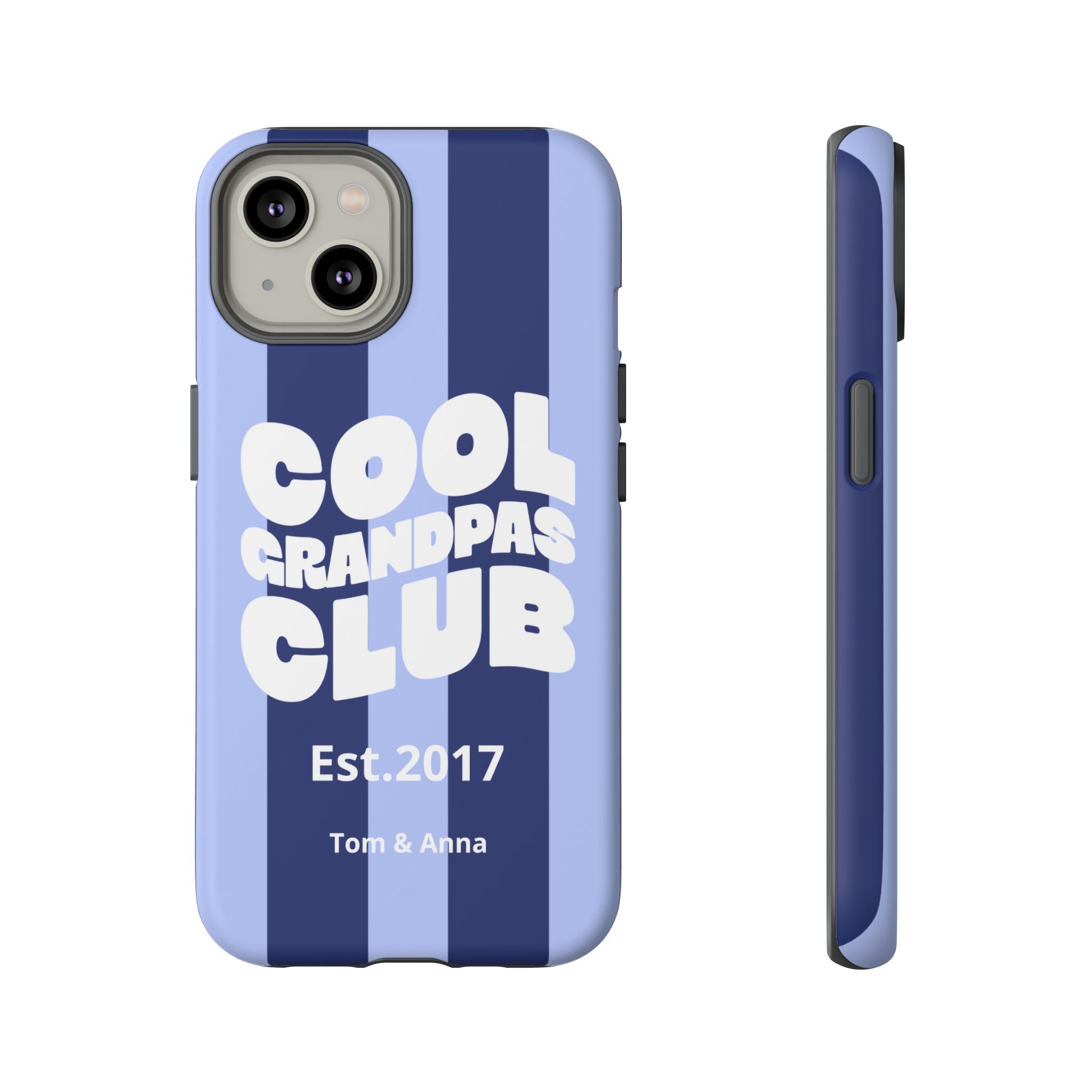 Phone Case Cool Grandpas Club & Names of grandchildren