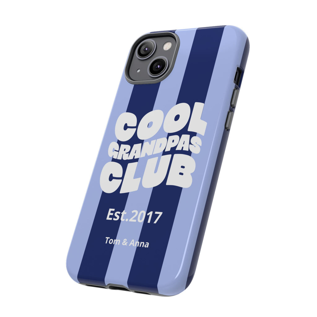 Phone Case Cool Grandpas Club & Names of grandchildren