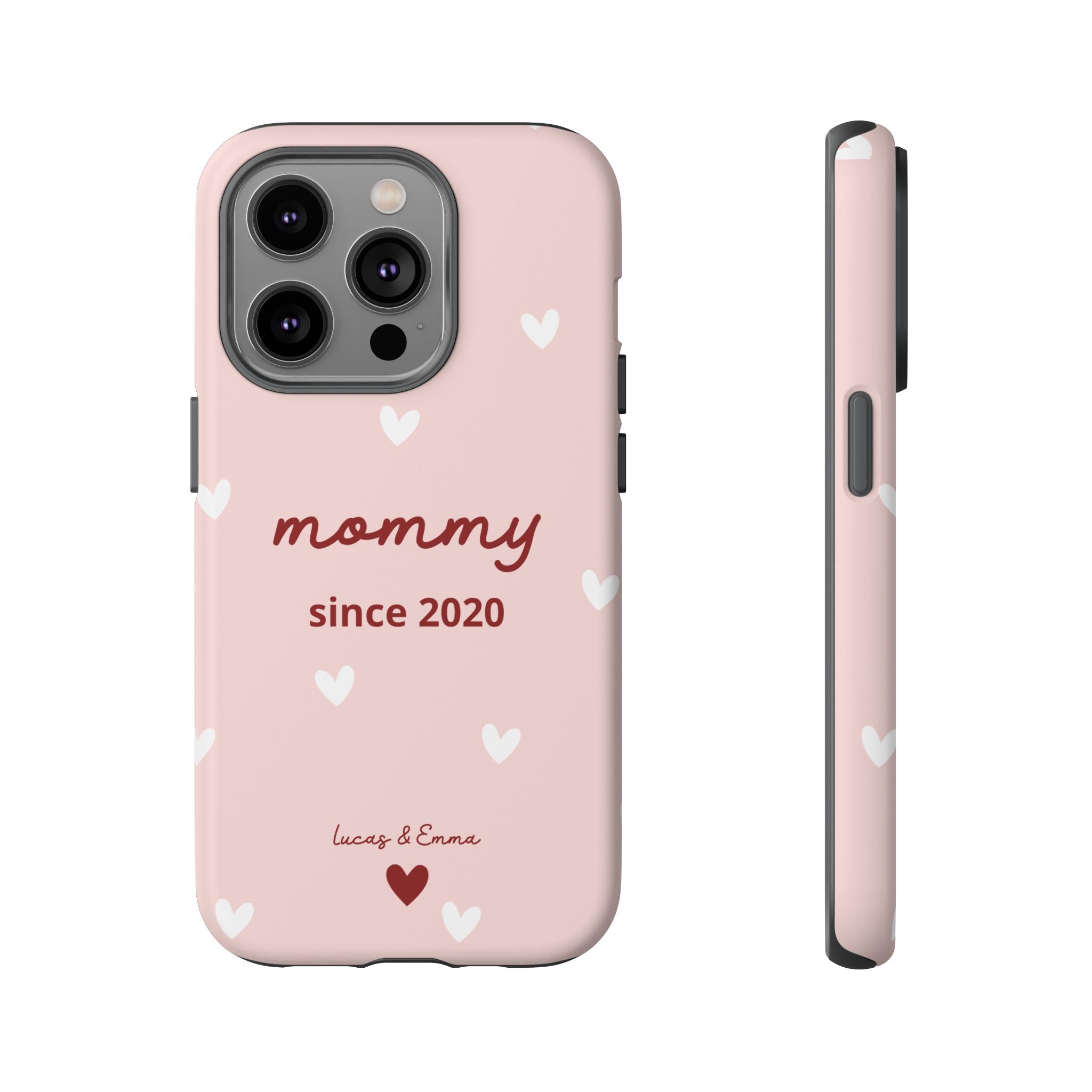 AUS - Phone Case Mommy or Grandma Since with Date & Names