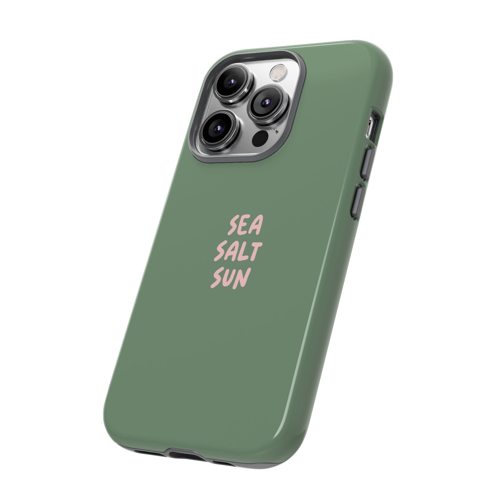 AUS - Phone Case Green color with custom text
