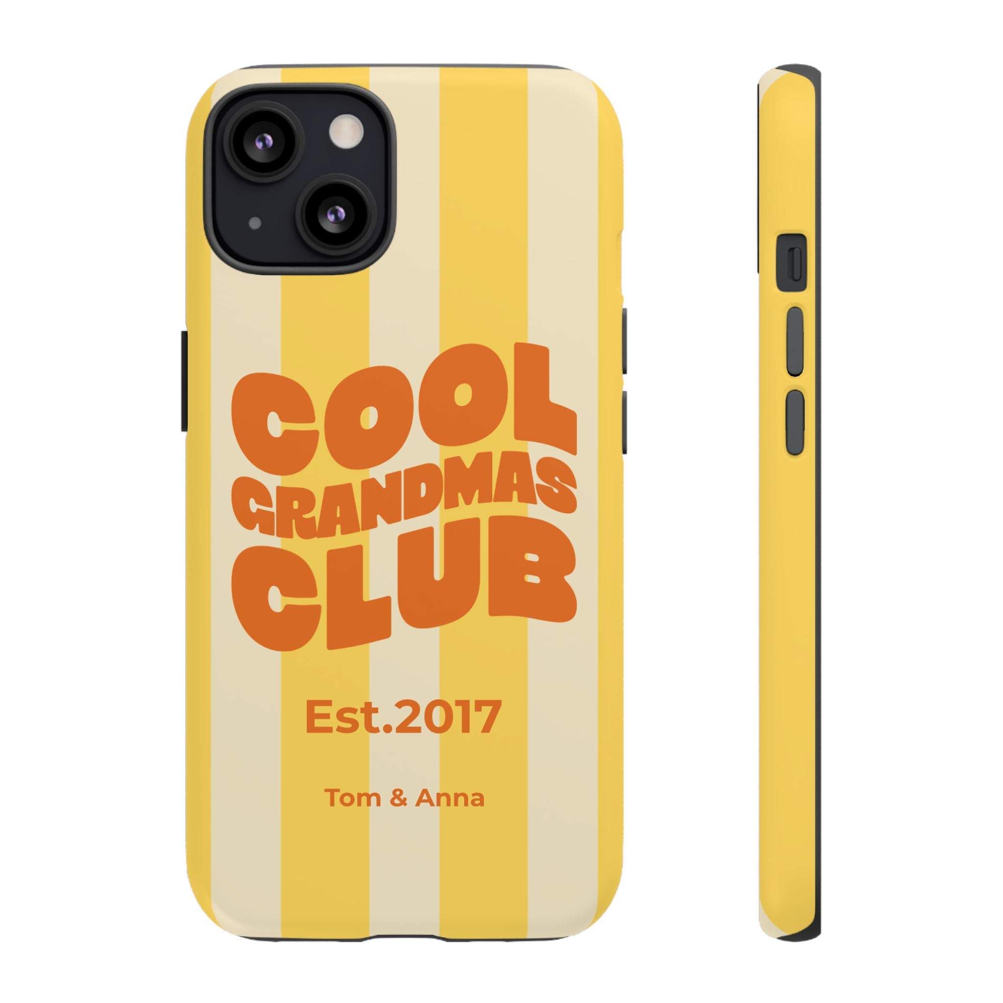 AUS - Phone Case Cool Grandmas Club & Names of children