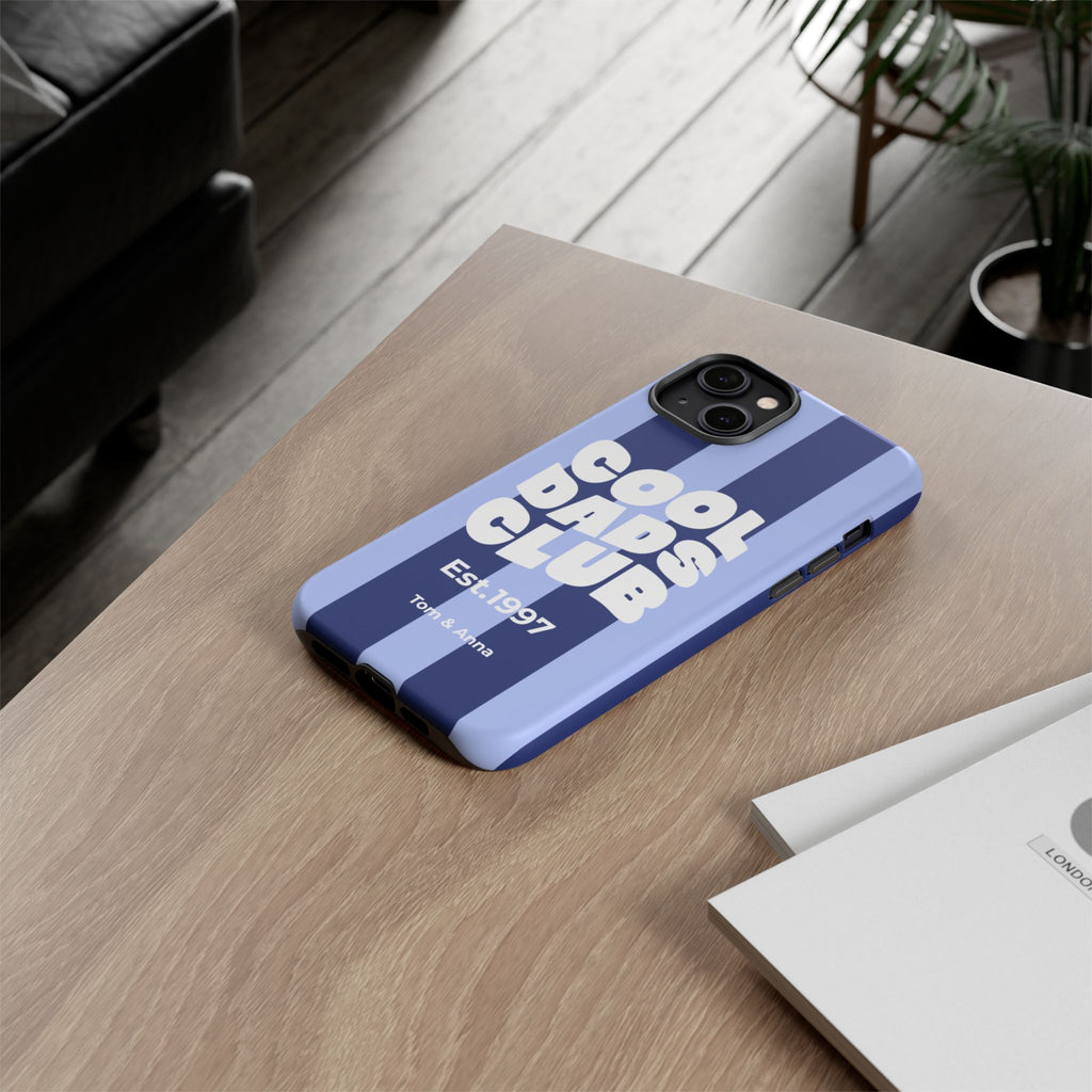 Phone Case Cool Dads Club & Names of children