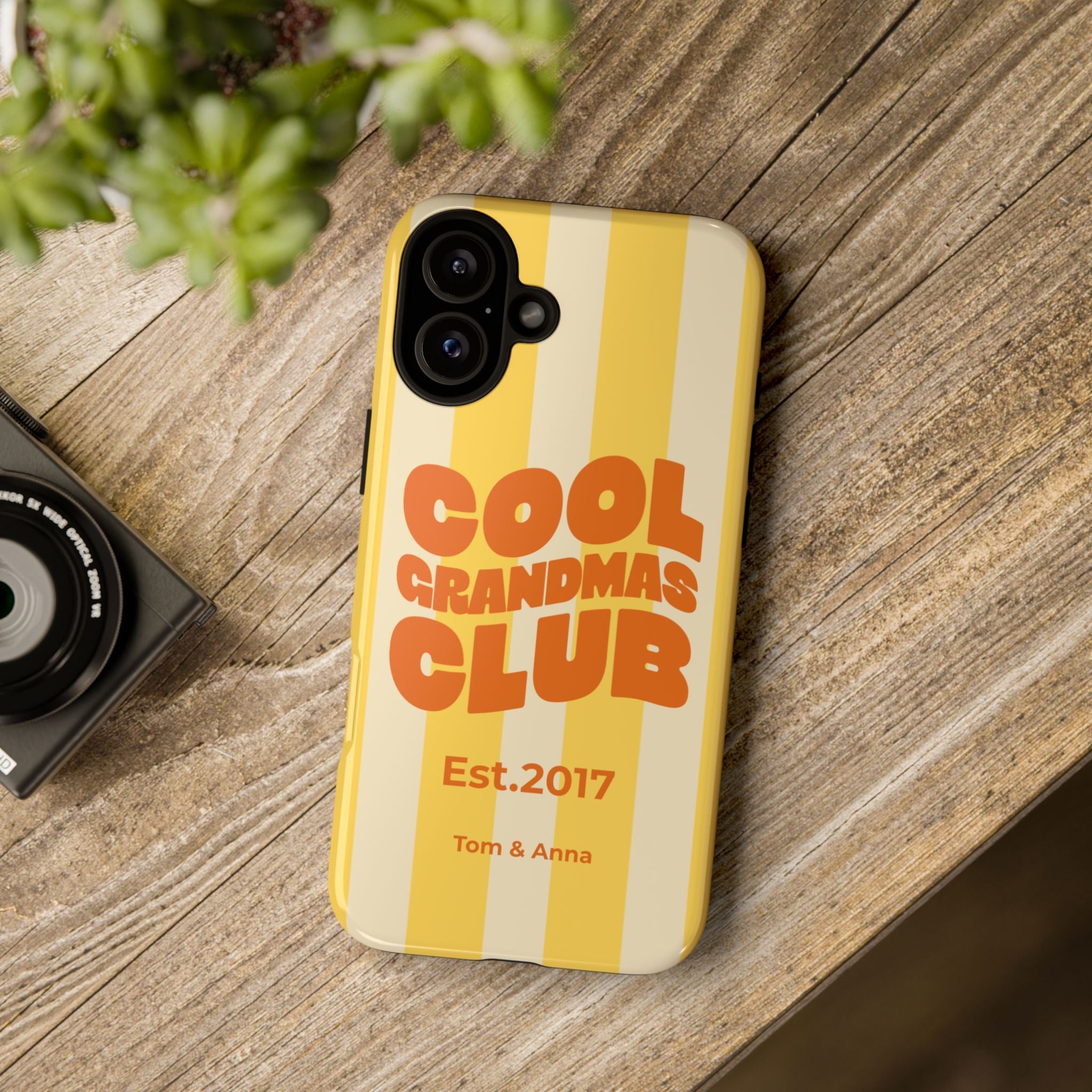 AUS - Phone Case Cool Grandmas Club & Names of children