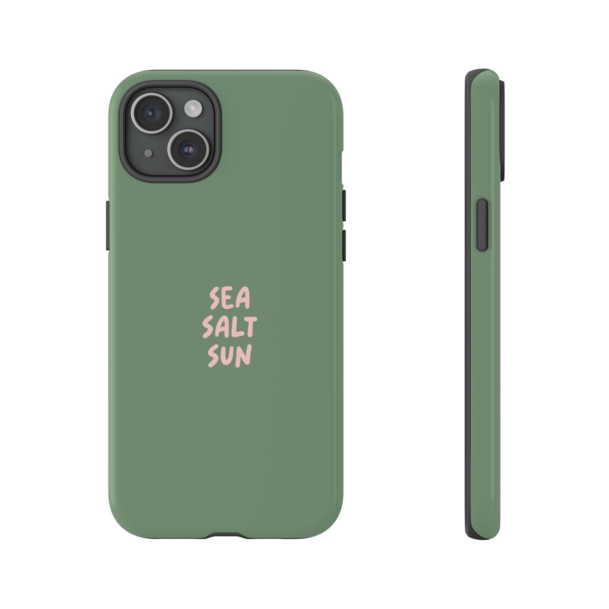 AUS - Phone Case Green color with custom text