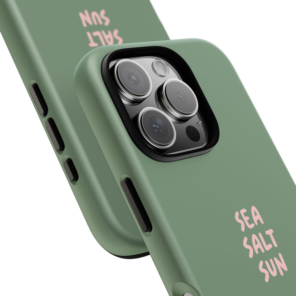 AUS - Phone Case Green color with custom text