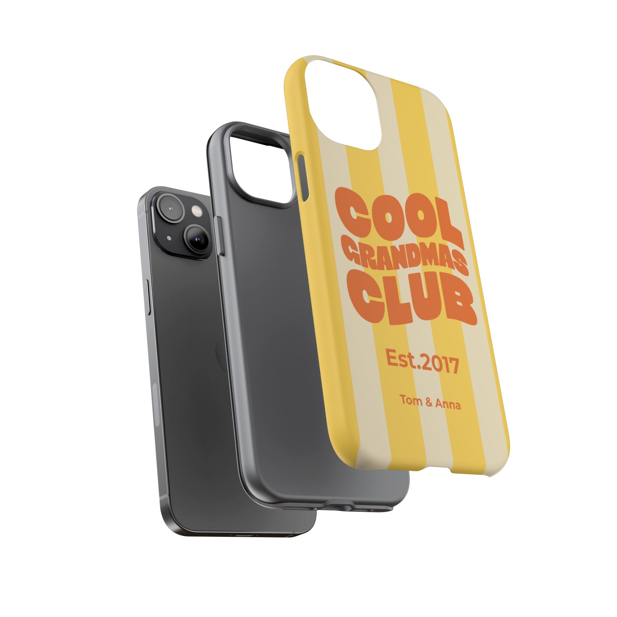 AUS - Phone Case Cool Grandmas Club & Names of children