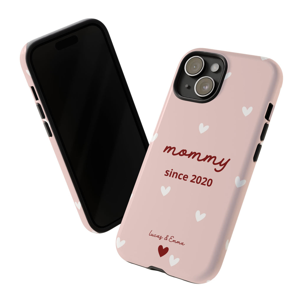 AUS - Phone Case Mommy or Grandma Since with Date & Names