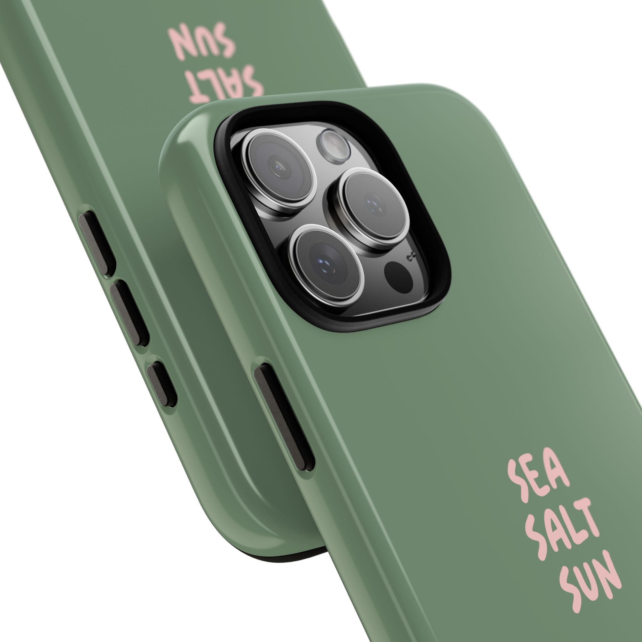 AUS - Phone Case Green color with custom text