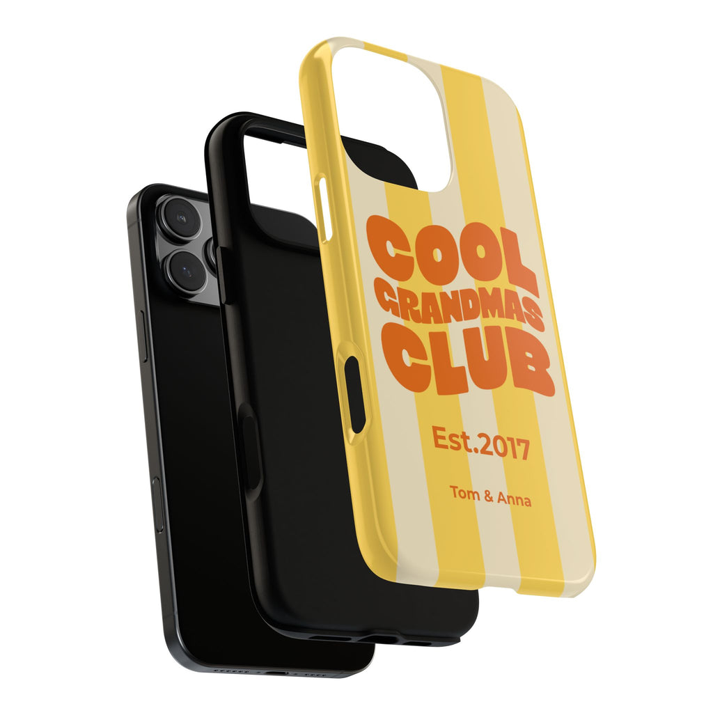 AUS - Phone Case Cool Grandmas Club & Names of children