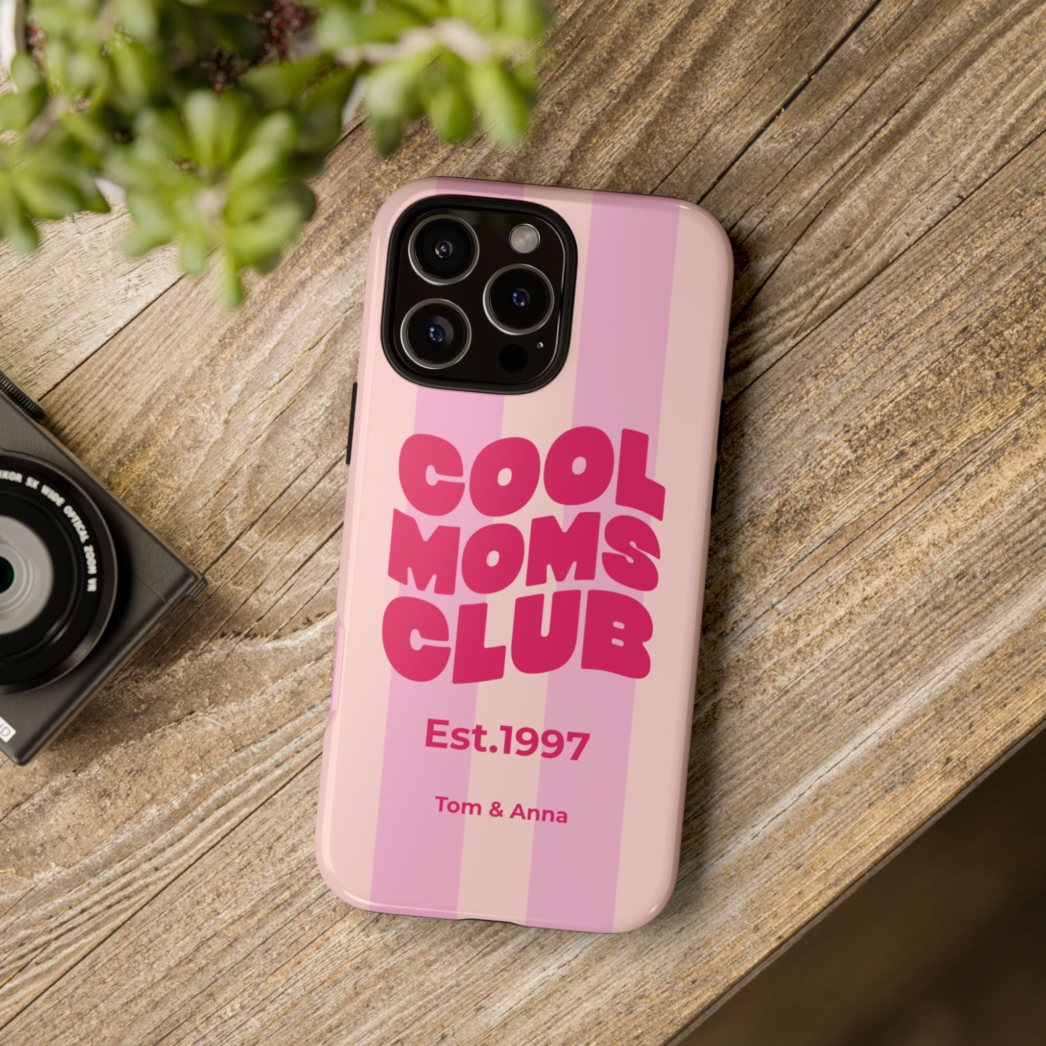 Phone Case Cool Moms Club & Names of children