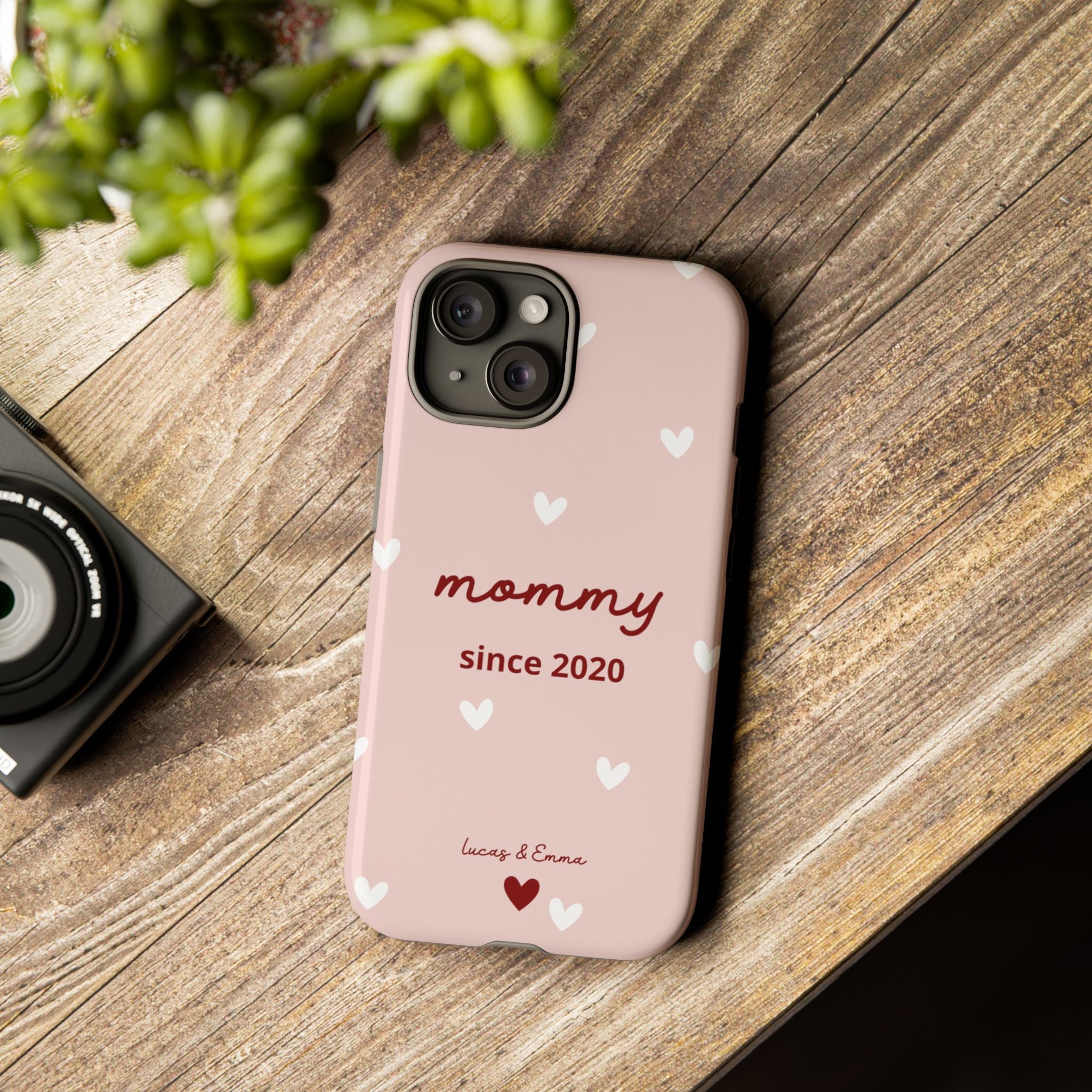 AUS - Phone Case Mommy or Grandma Since with Date & Names