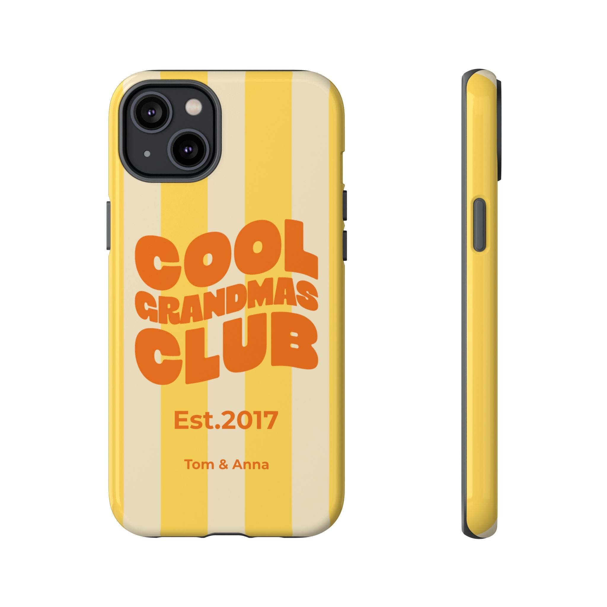 AUS - Phone Case Cool Grandmas Club & Names of children