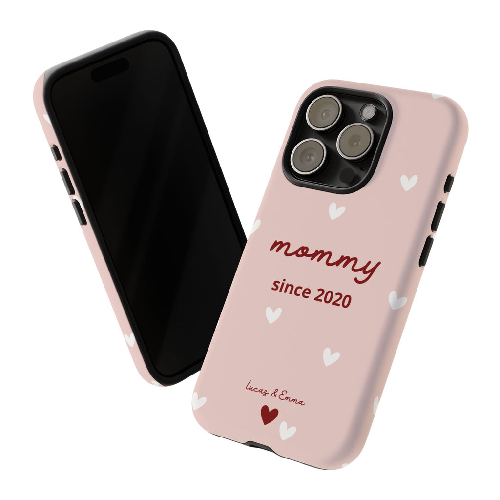 AUS - Phone Case Mommy or Grandma Since with Date & Names