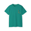 AUS - T-Shirt Dad of multicolored name daddy
