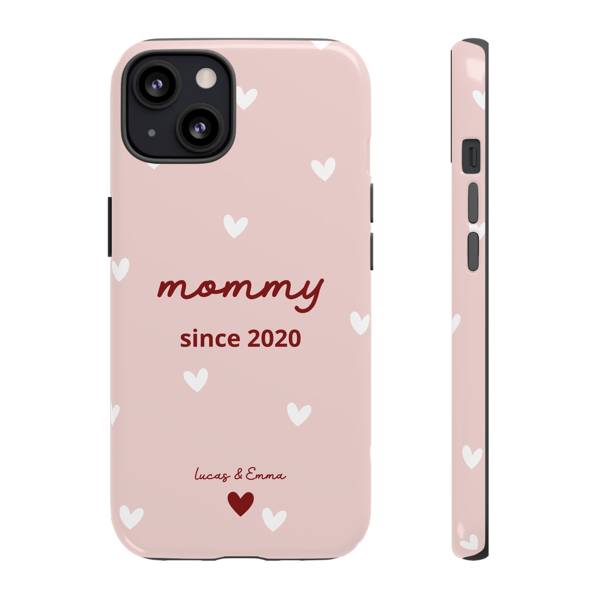 AUS - Phone Case Mommy or Grandma Since with Date & Names