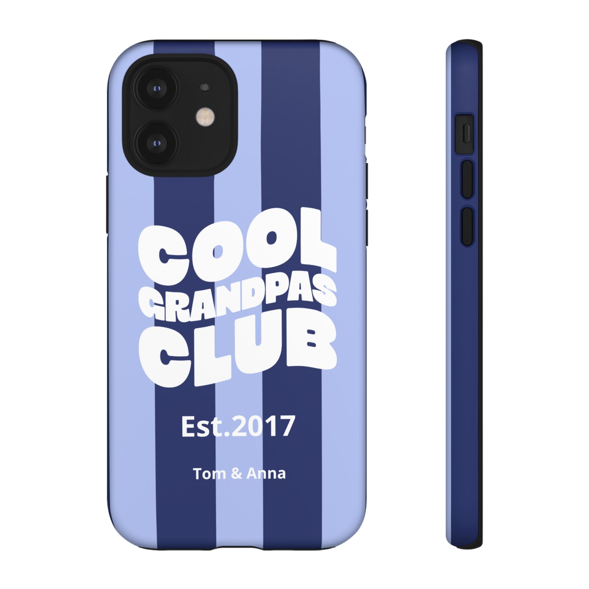 Phone Case Cool Grandpas Club & Names of grandchildren