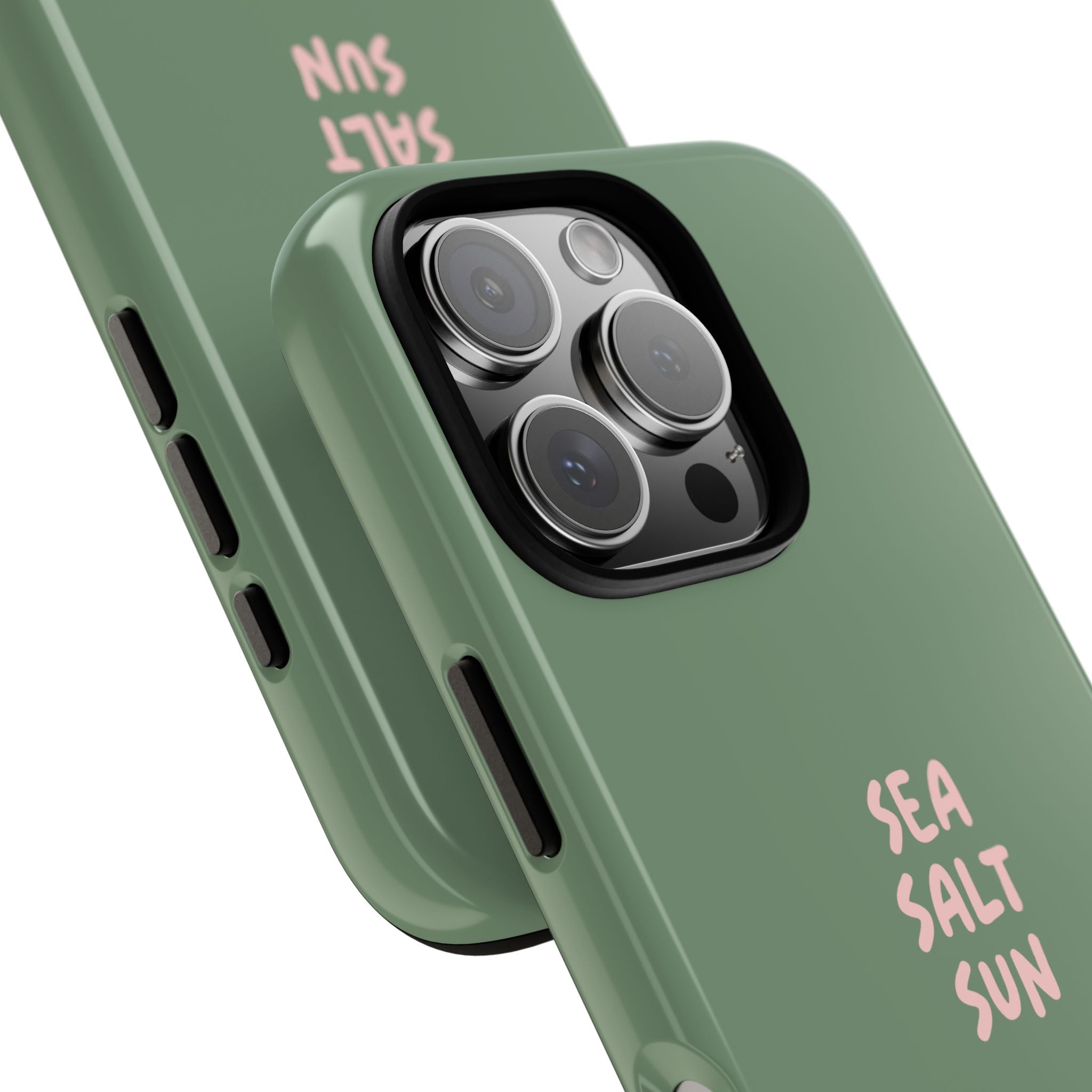 AUS - Phone Case Green color with custom text