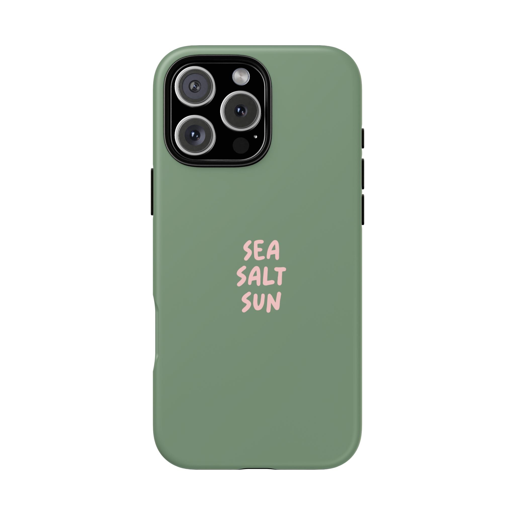 AUS - Phone Case Green color with custom text
