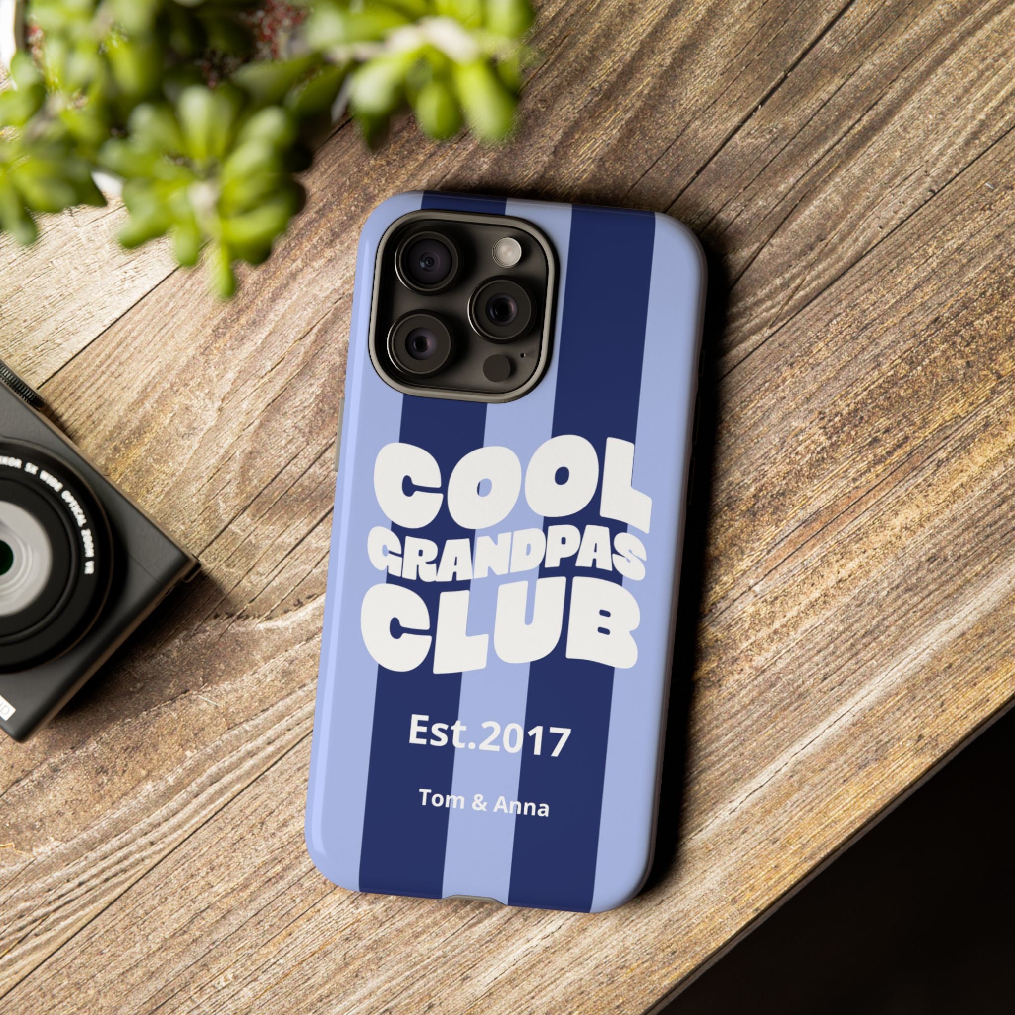 Phone Case Cool Grandpas Club & Names of grandchildren