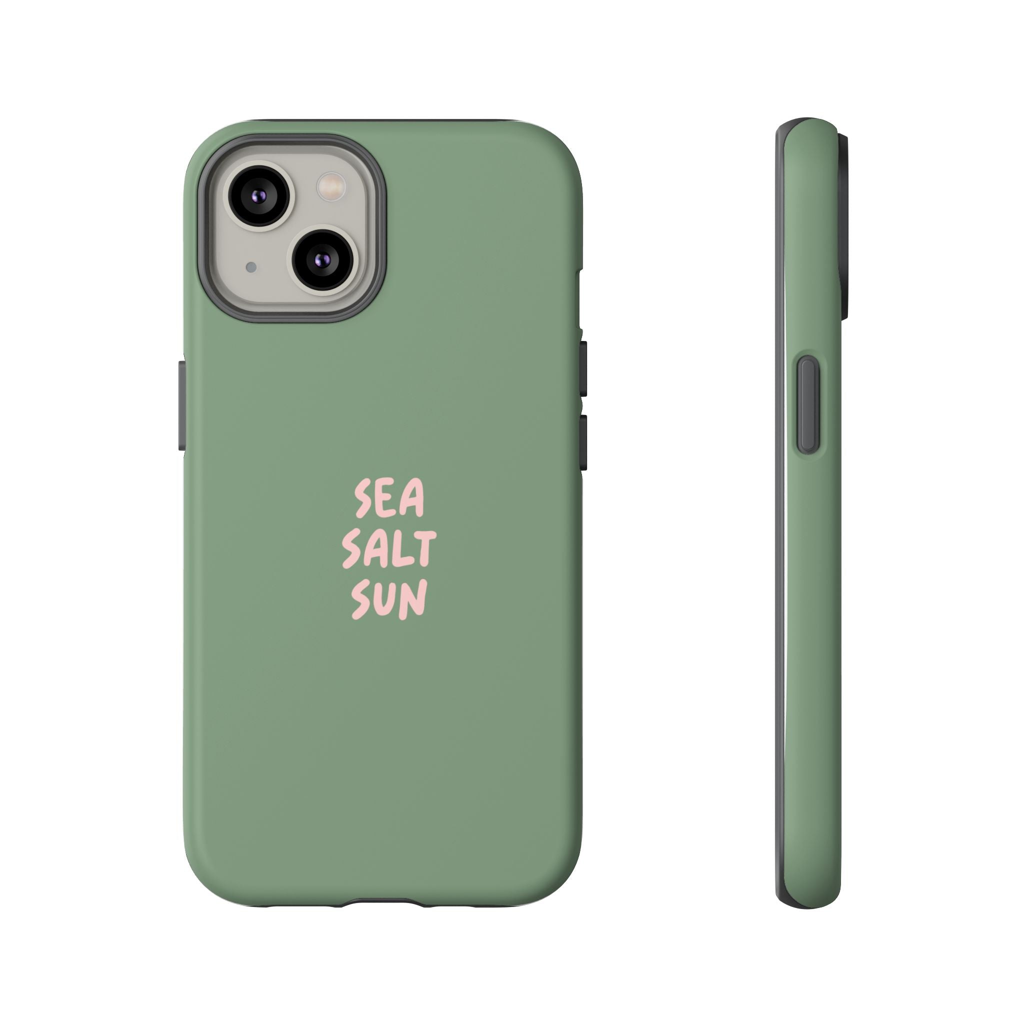 AUS - Phone Case Green color with custom text